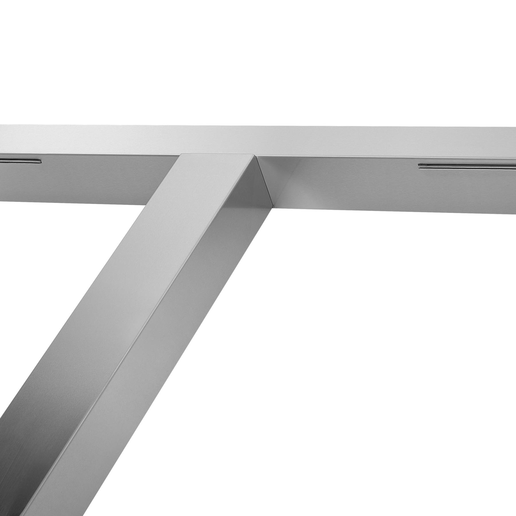 Beliani - URZULAI - Buitendouche - Zilver - RVS
