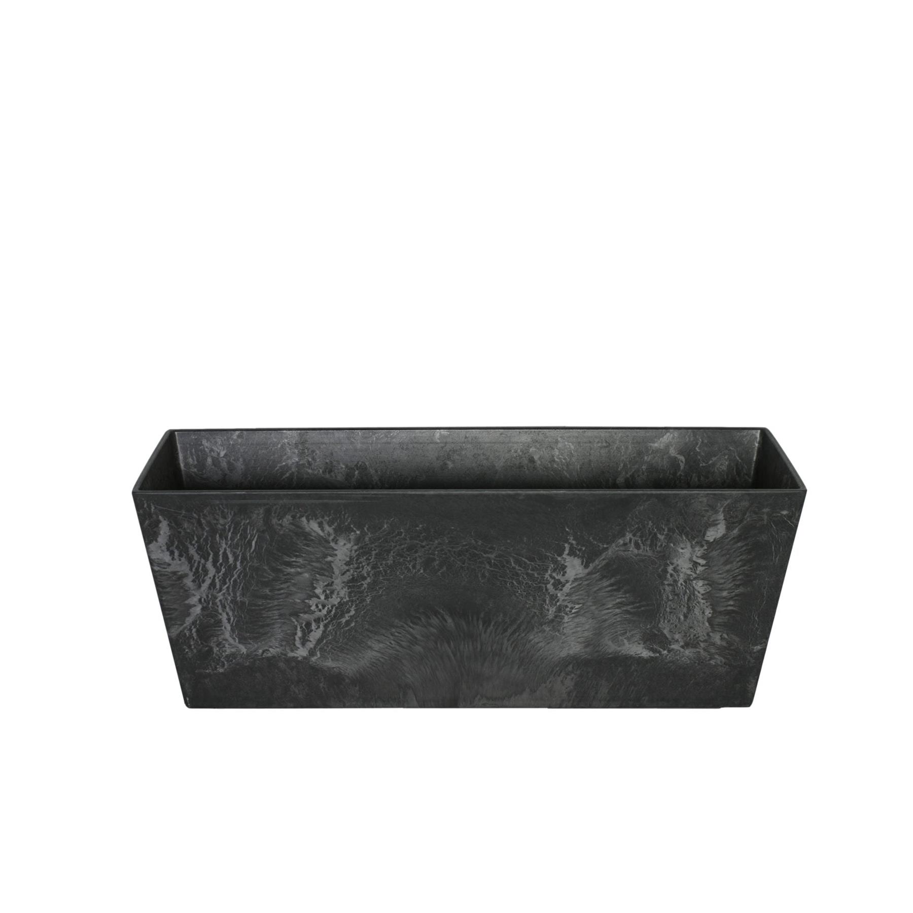 Artstone Balkonbak Ella - 55x17 - Zwart
