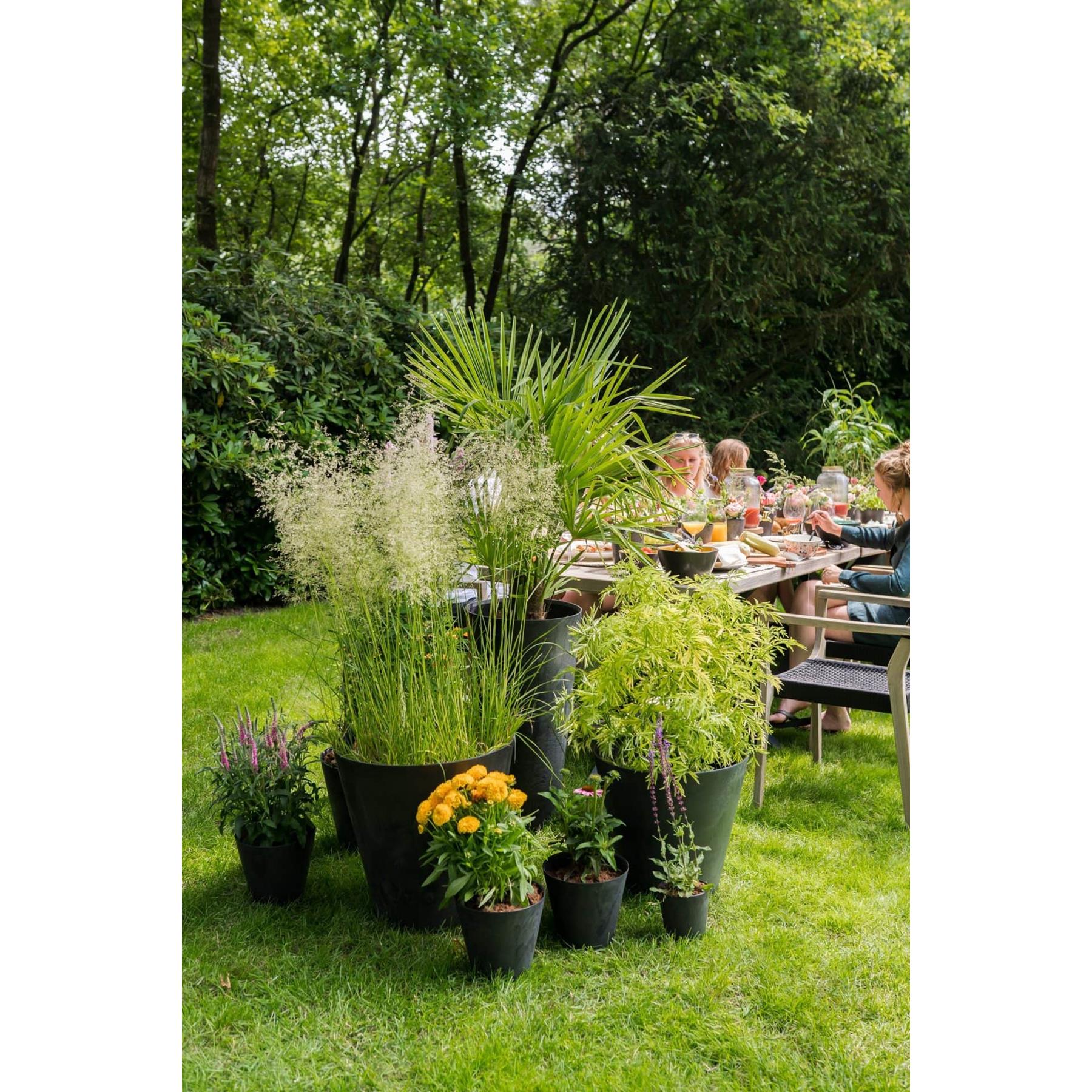 Artstone Bloempot Claire - 43x39 - Oak