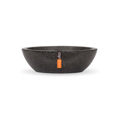 Capi Europe Schaal laag Terrazzo - 24x7 - Zwart