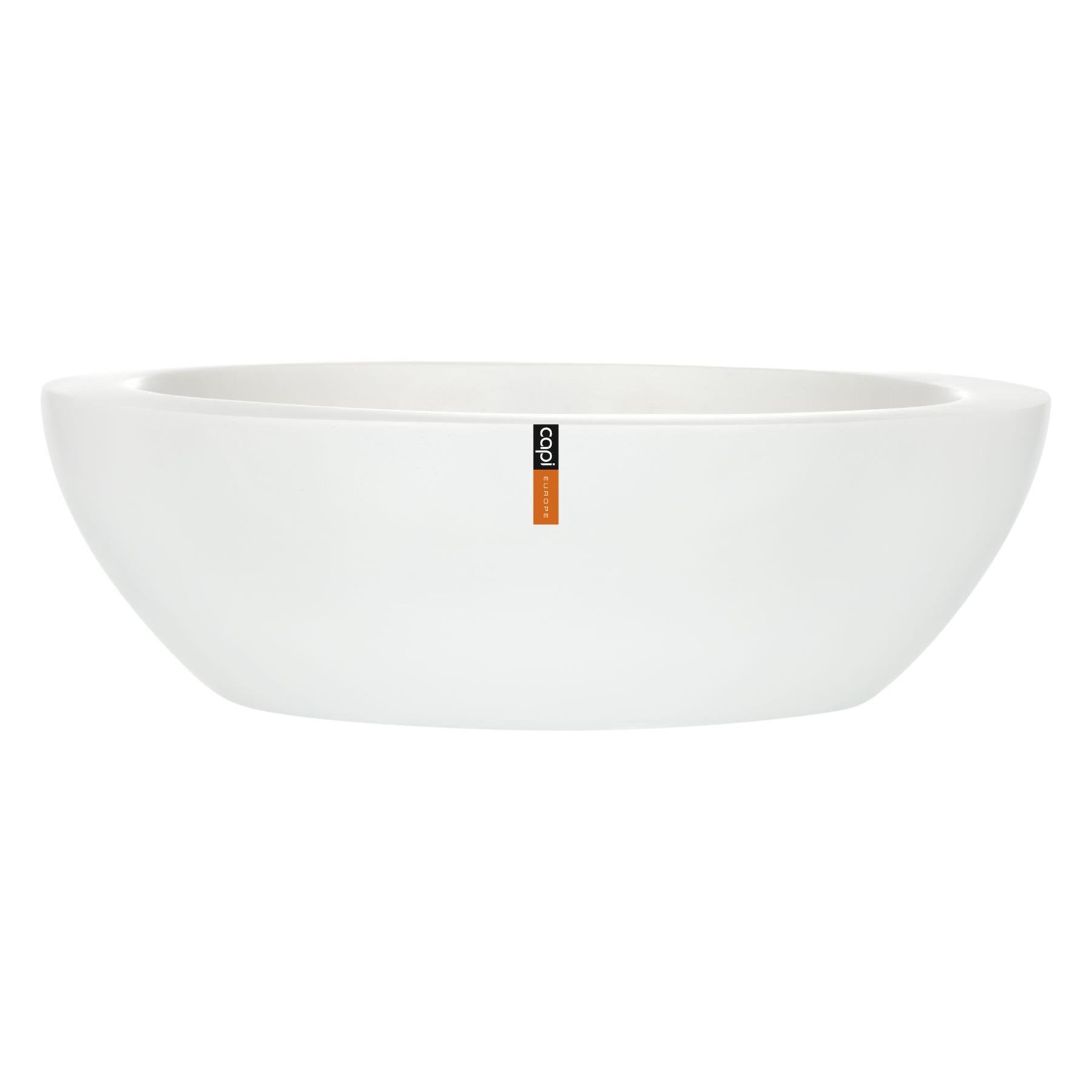 Capi Europe Schaal laag Terrazzo - 34x9 - Wit