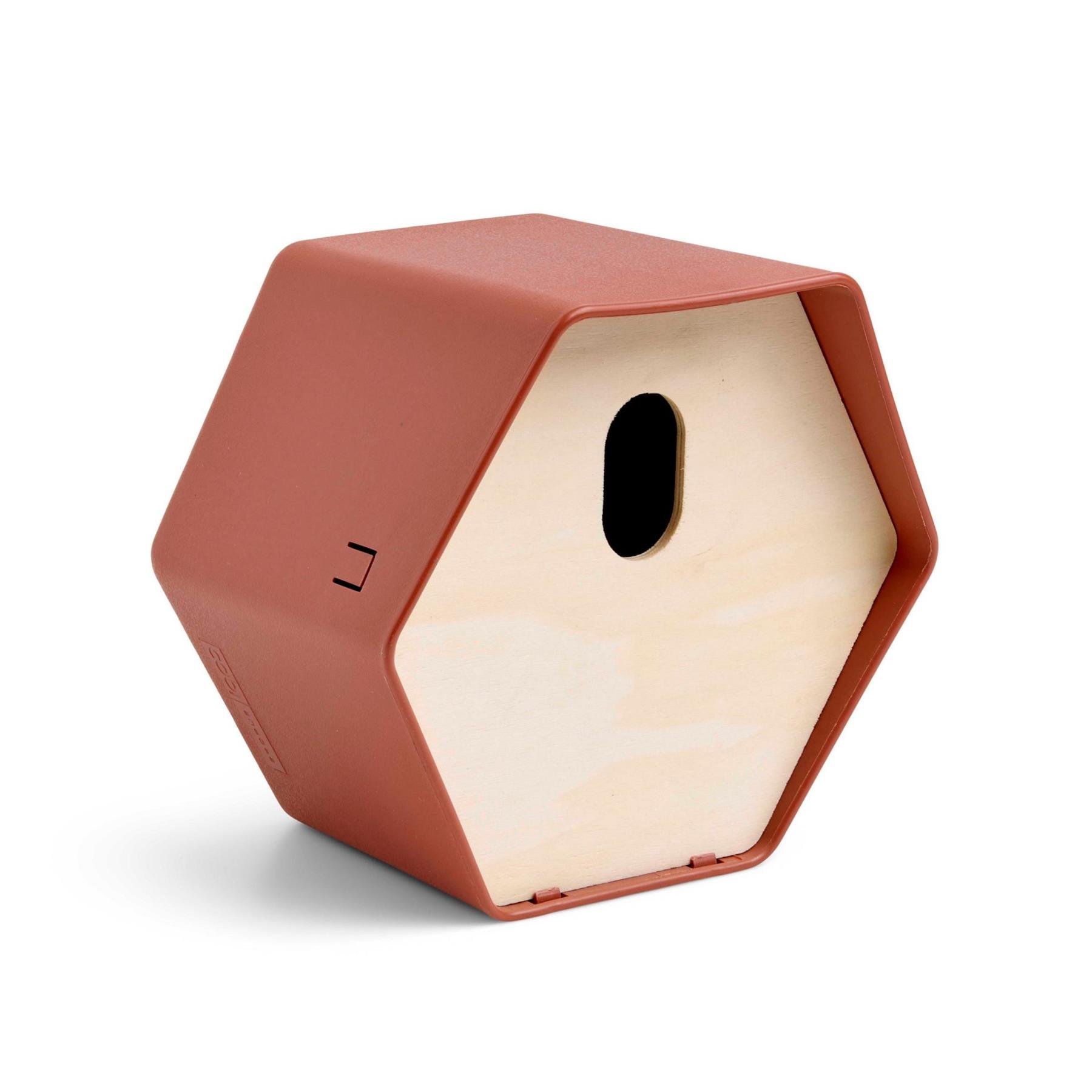 Capi Europe Vogelhuisje ovaal Hive - 19x23x20 - Bruin