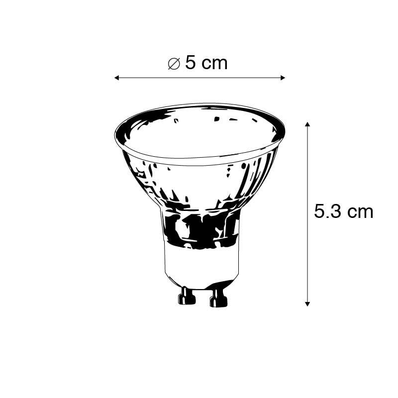 LUEDD GU10 LED lamp COB 3,5W 330 lm 3000K