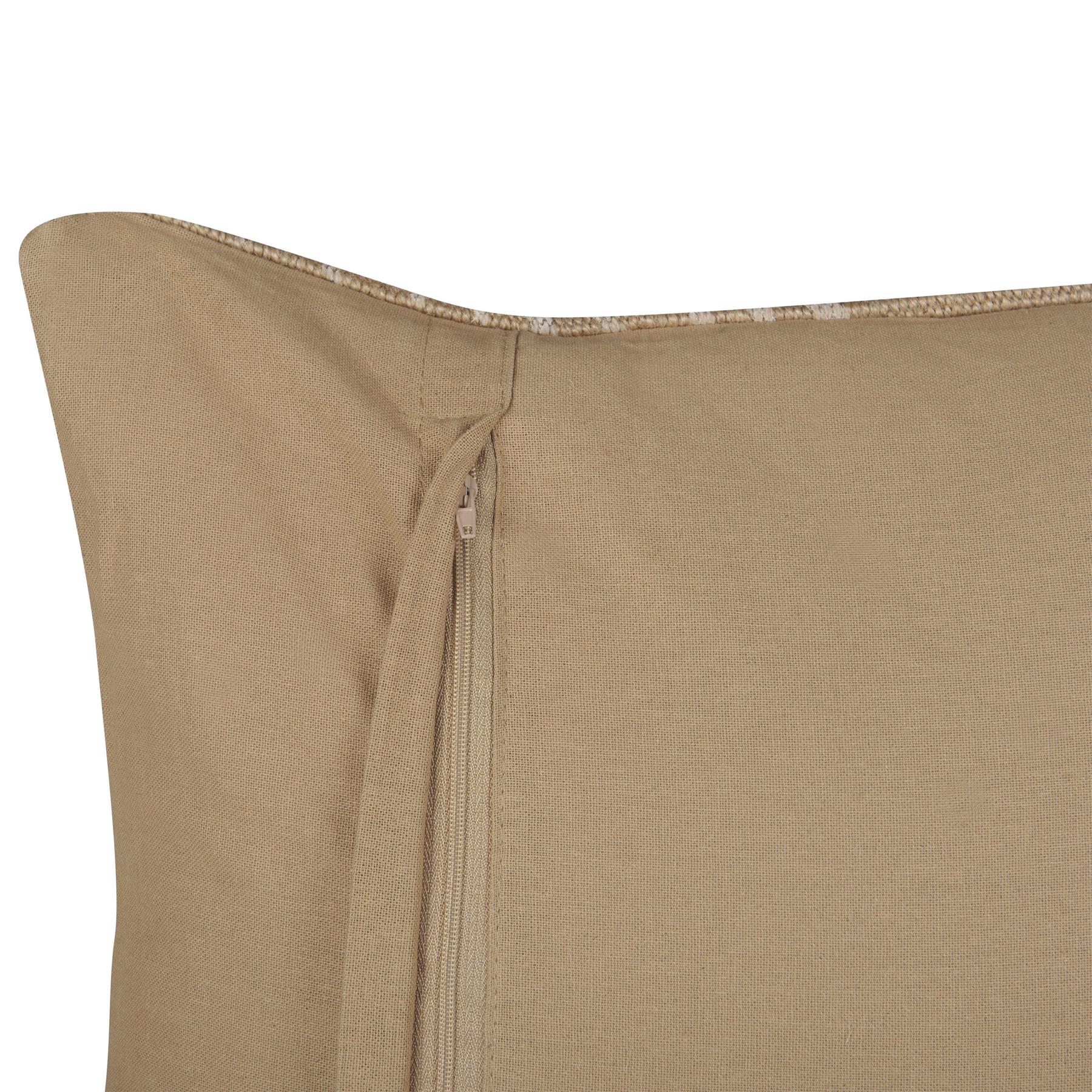 Beliani - RUBUS - Sierkussen - Beige - Jute