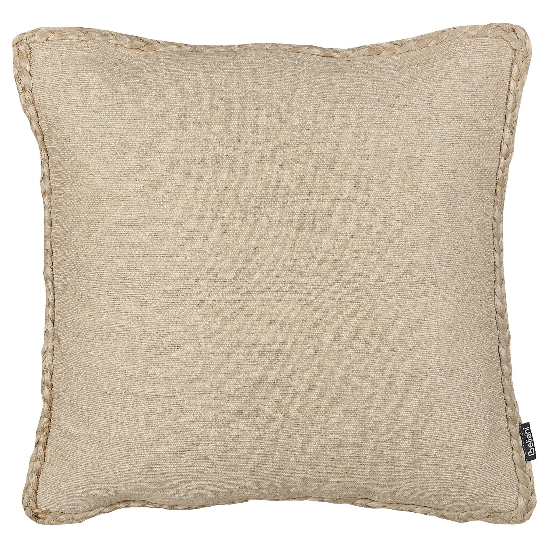 Beliani - ELLIOTTIA - Sierkussen set van 2 - Beige - 45 x 45 cm - Jute
