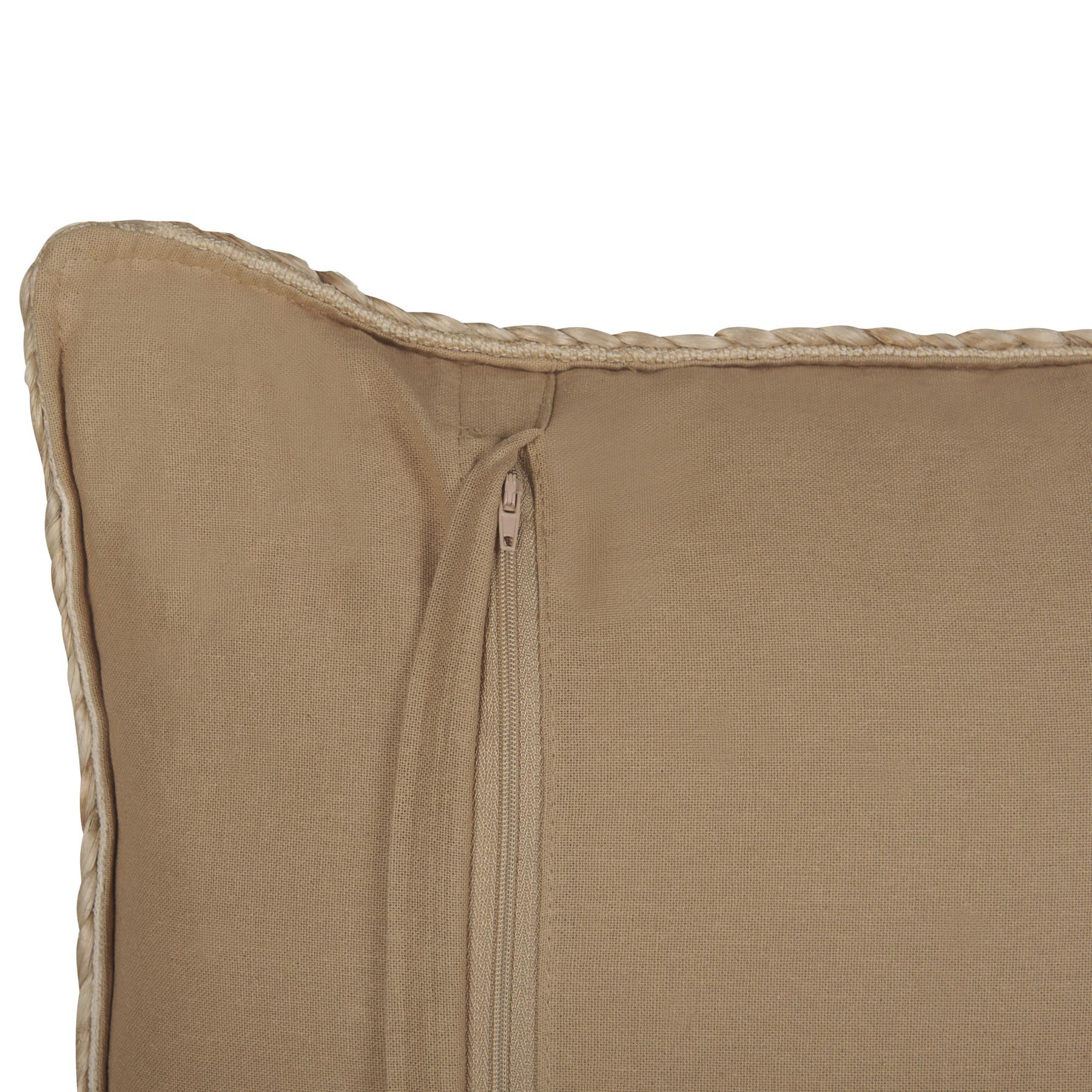 Beliani - ELLIOTTIA - Sierkussen set van 2 - Beige - 45 x 45 cm - Jute