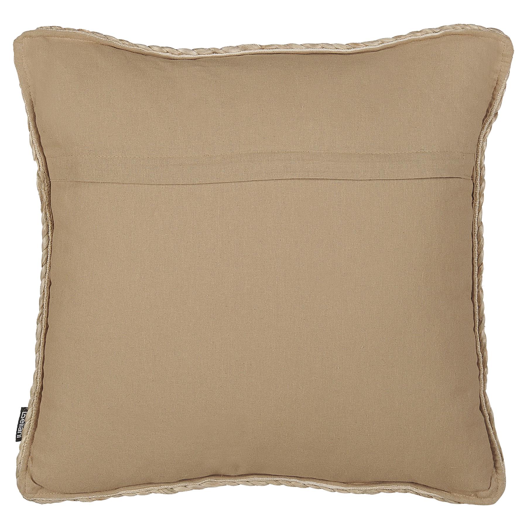 Beliani - ELLIOTTIA - Sierkussen set van 2 - Beige - 45 x 45 cm - Jute