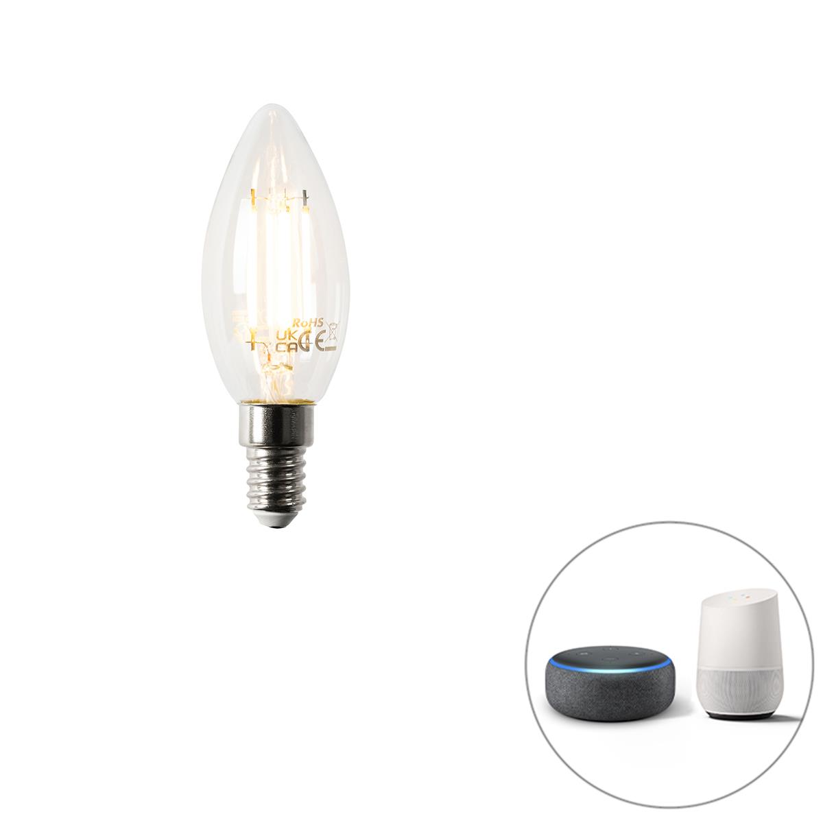 LUEDD Smart E14 LED lamp B35 4,5W 470 lm 2700K
