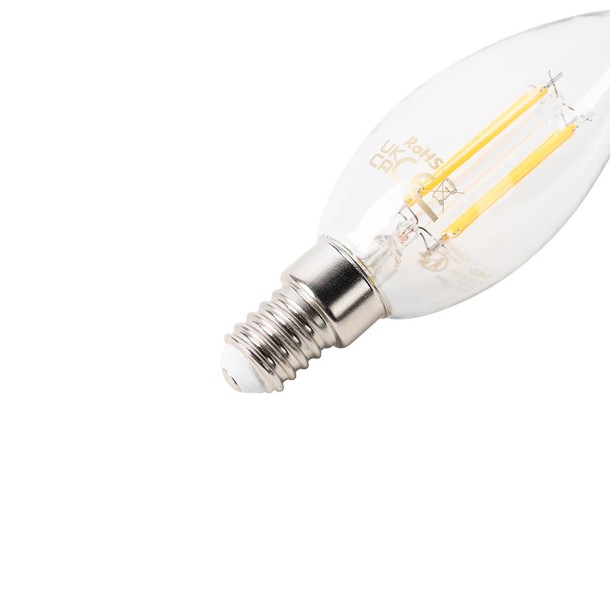 LUEDD Smart E14 LED lamp B35 4,5W 470 lm 2700K