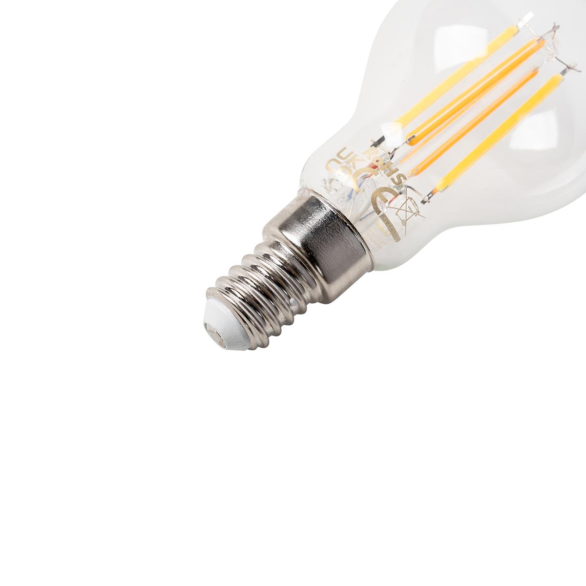 LUEDD Smart E14 LED lamp P45 4,5W 470 lm 1800-4000K