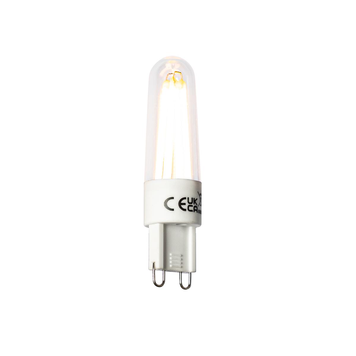 LUEDD G9 LED filament lamp 2,5W 240 lm 2300K