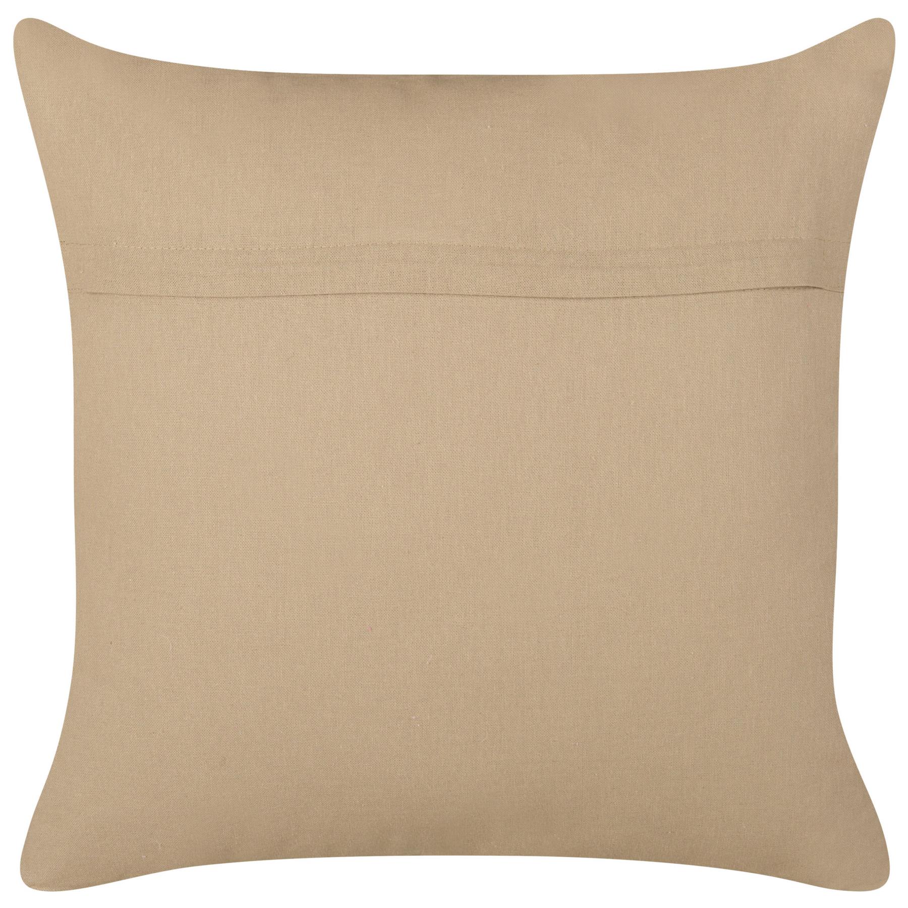 Beliani - DESALIX - Sierkussen set van 2 - Beige - 45 x 45 cm - Jute