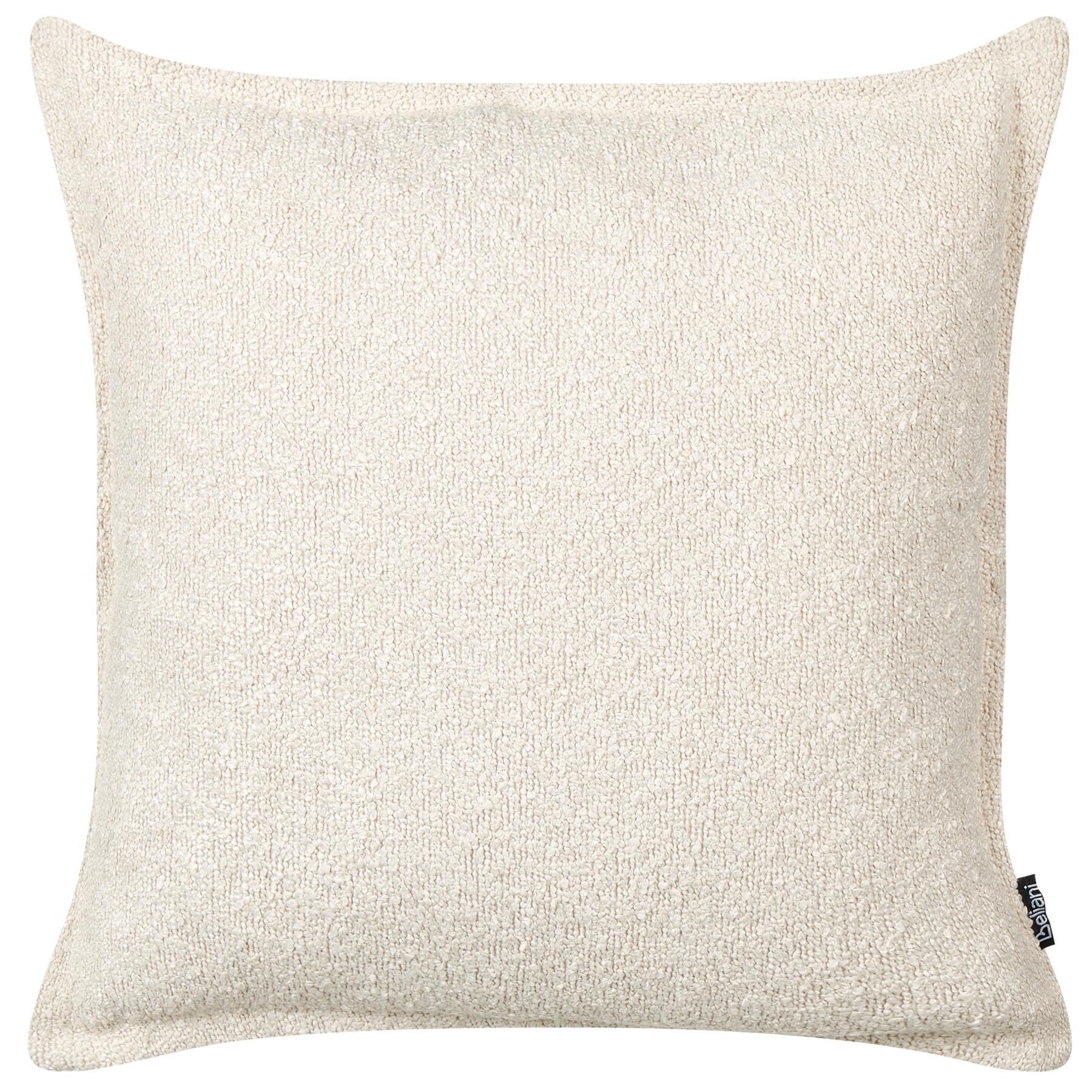 Beliani - SENECIA - Sierkussen set van 2 - Lichtbeige - Teddystof