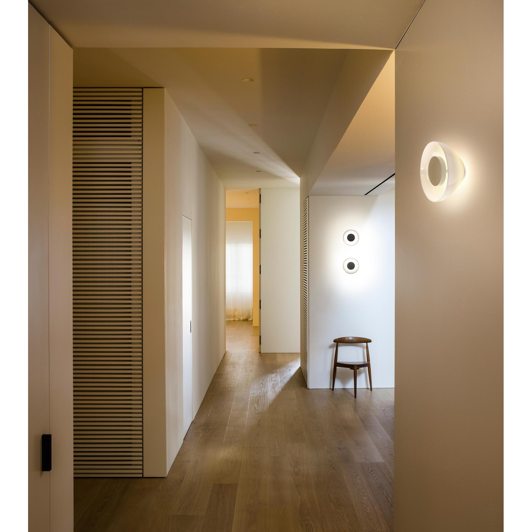 Marset Aura Plus wandlamp LED Ø25 transparant