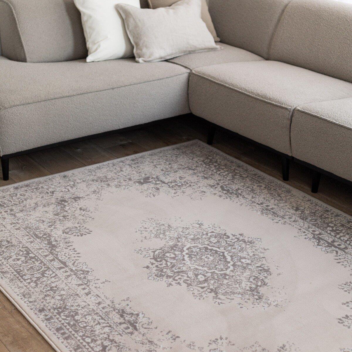 Interieur05 Vloerkleed Vintage Keshan Zand|Beige 80x150cm