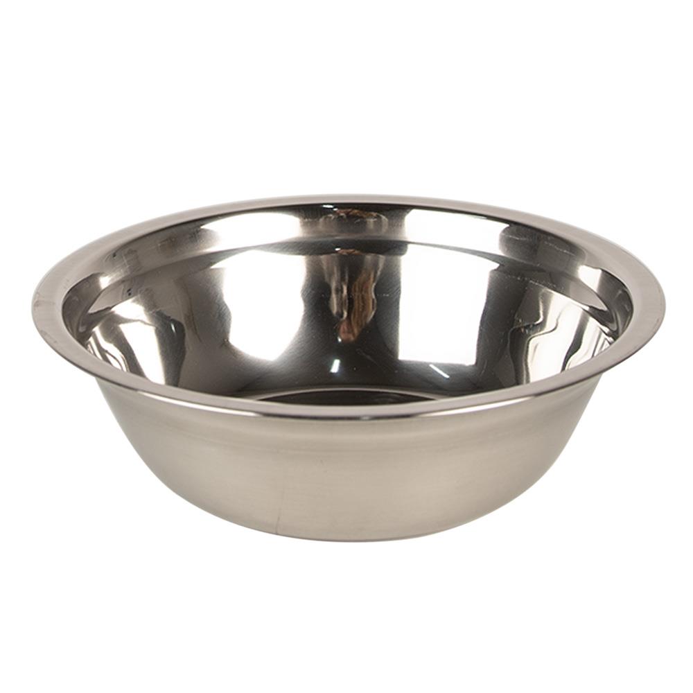 Clayre & Eef Voerbak Hond   2x500 ml Bruin Ijzer Voerbak Kat