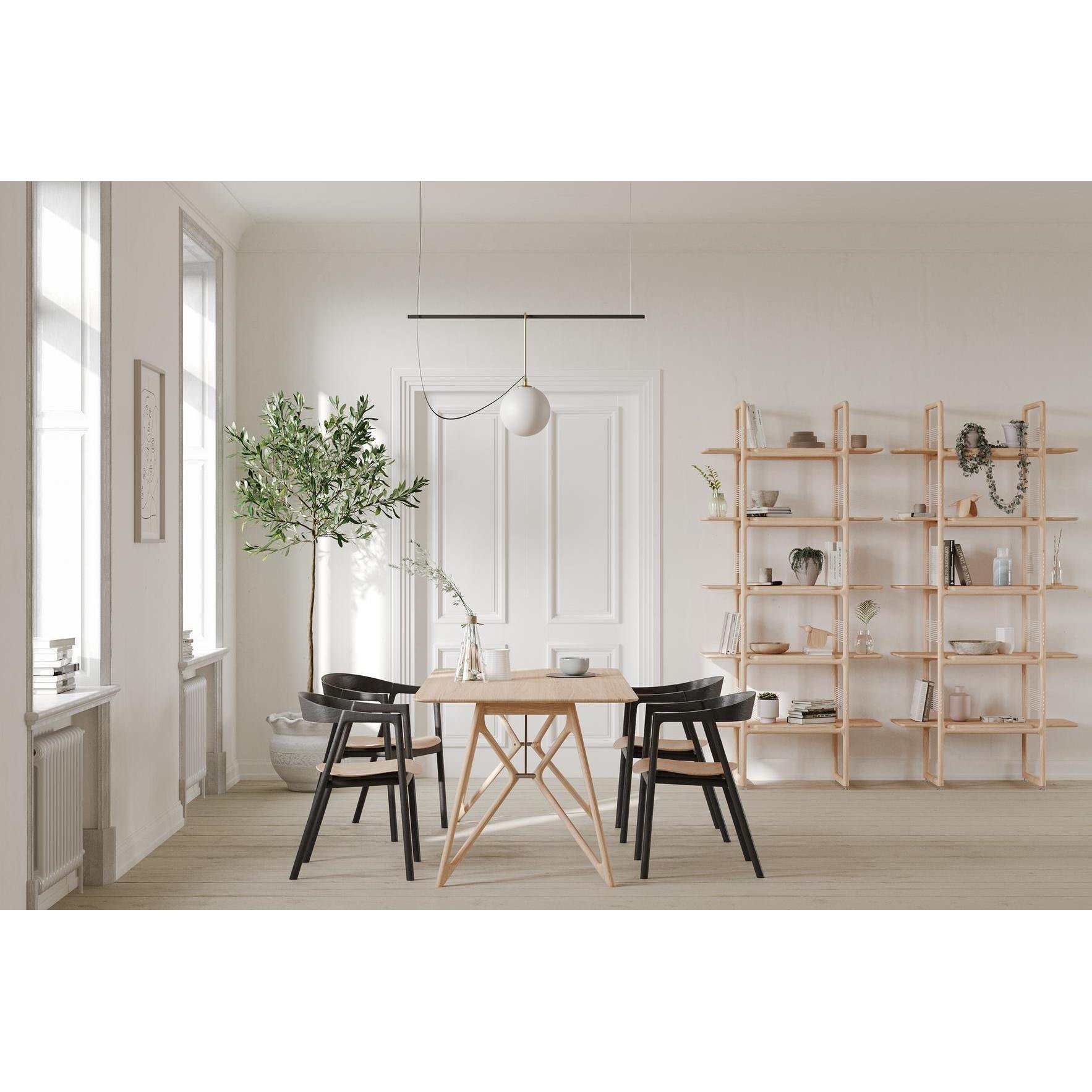 Gazzda Tink Tafel hout 200x90 whitewash