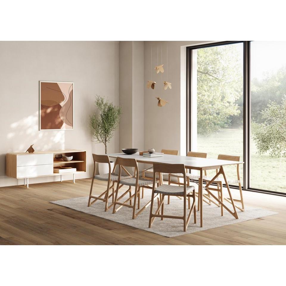Gazzda Tink Tafel hout 200x90 whitewash