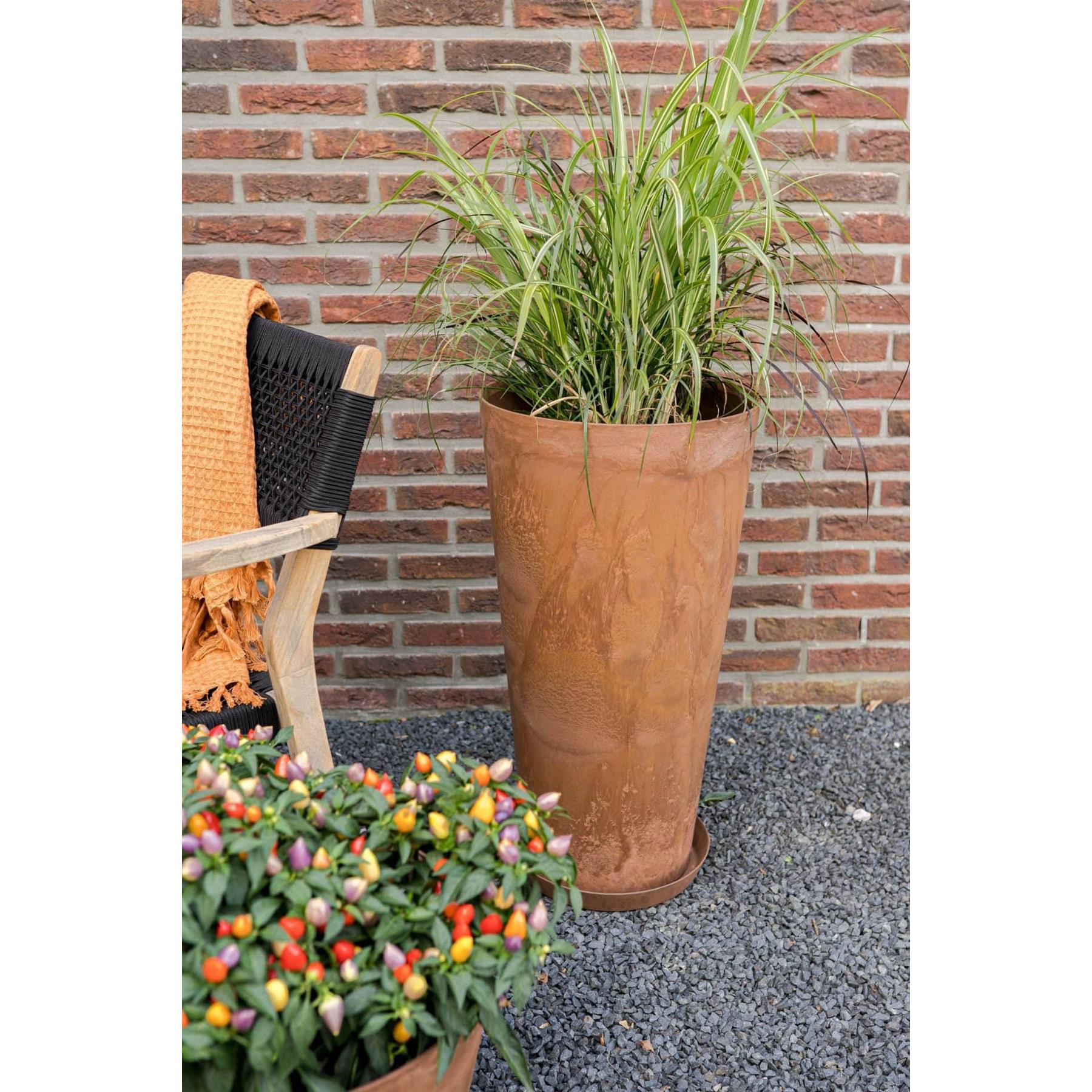 Artstone Vaas Claire - 28x49 - Zwart