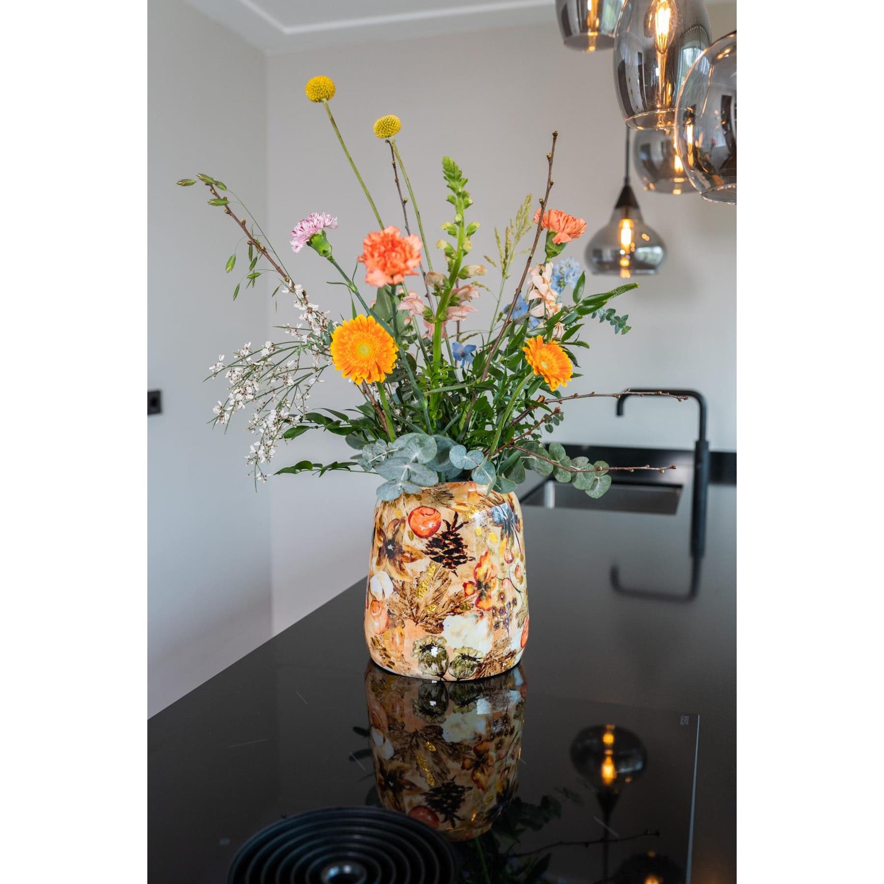 TS Collection Bloempot hoog Cotton cream - 30x42 - Cotton cream
