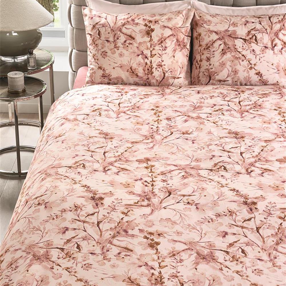 Rivièra Maison Blushing Blooms Dekbedovertrek 200 x 200/220 cm - Roze