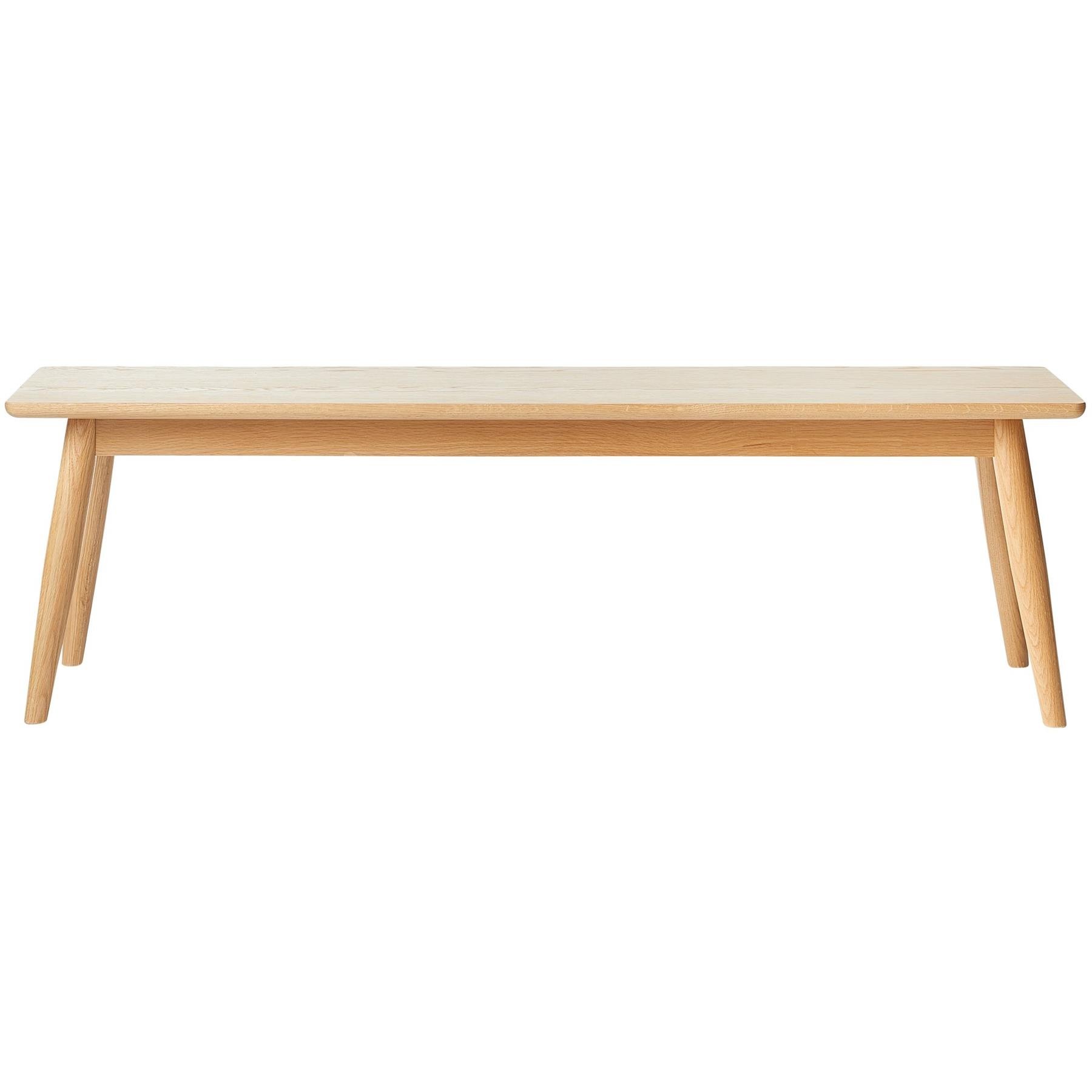 by fonQ Woodzy Bankje 150 cm - Naturel Eiken
