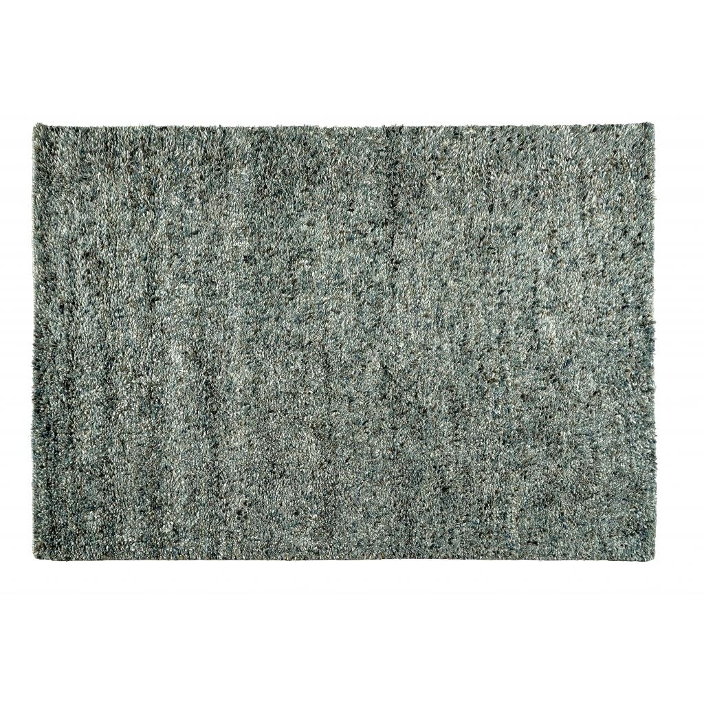 Vloerkleed Shaggy Deluxe - Groen - Wol