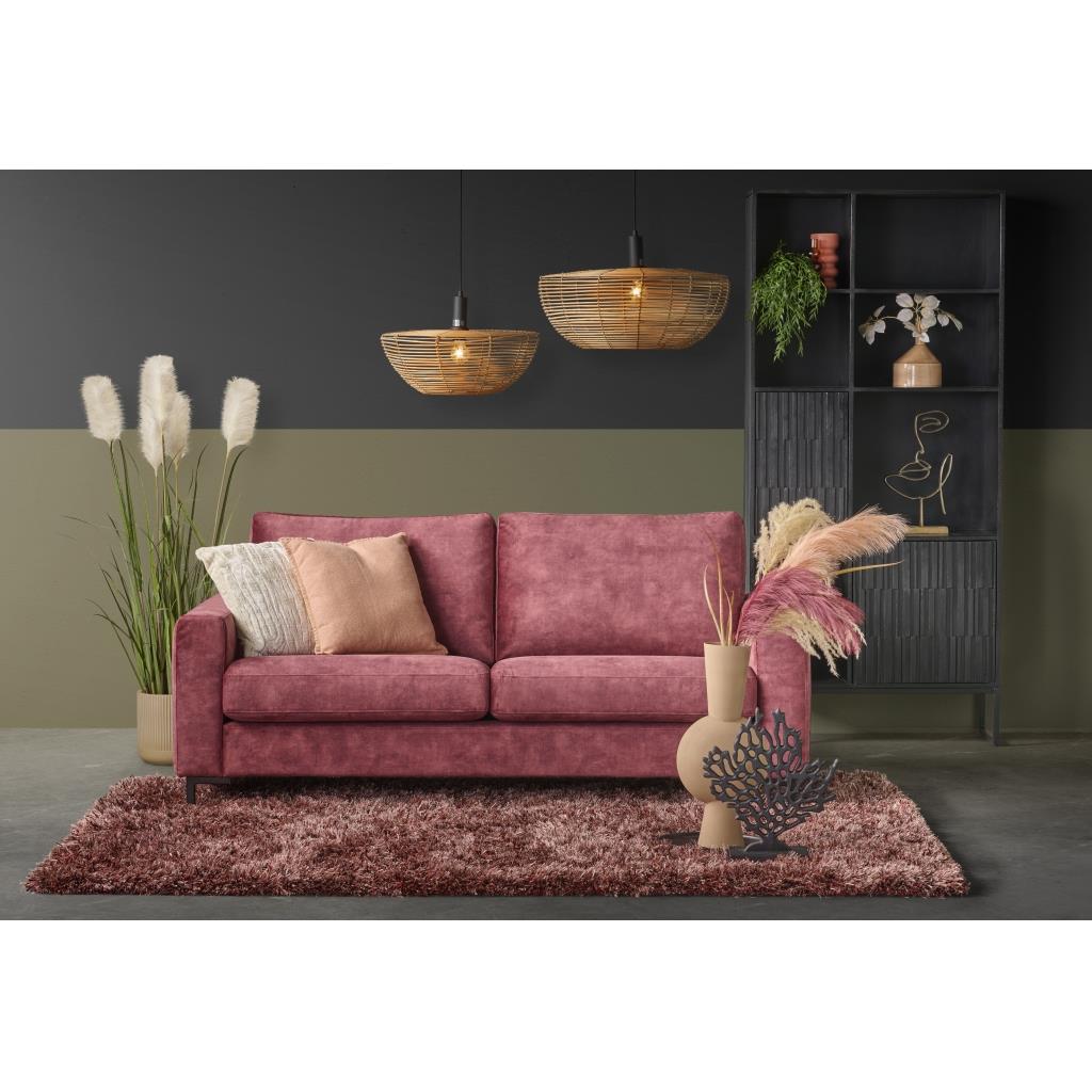 Vloerkleed Bodhi - Bordeaux|Rood - Katoen