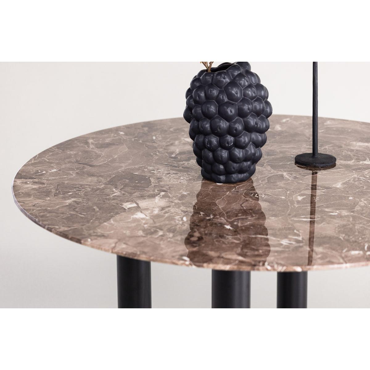 Rebellenclub Boliden Eetkamertafel - Ø106 - Bruin