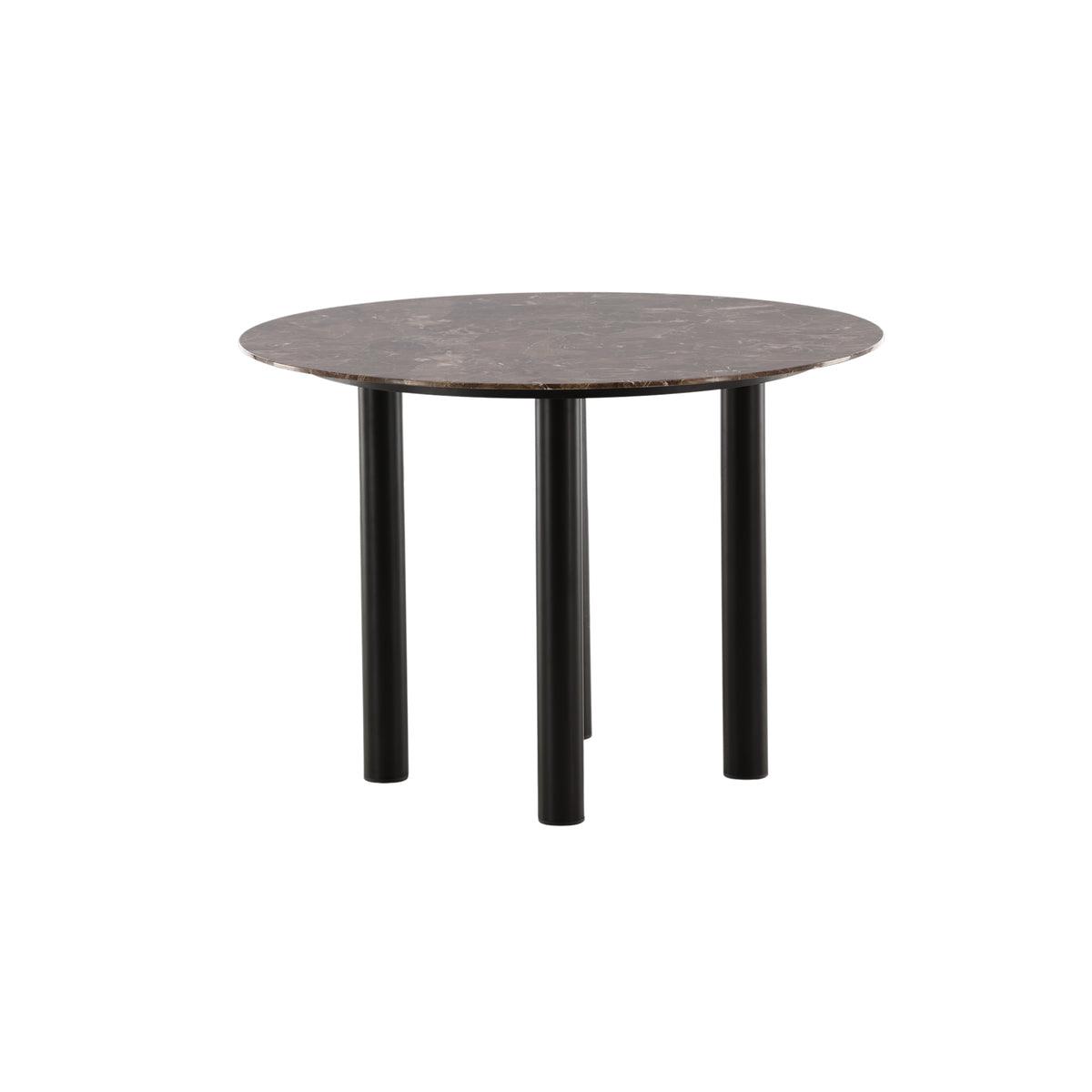 Rebellenclub Boliden Eetkamertafel - Ø106 - Bruin
