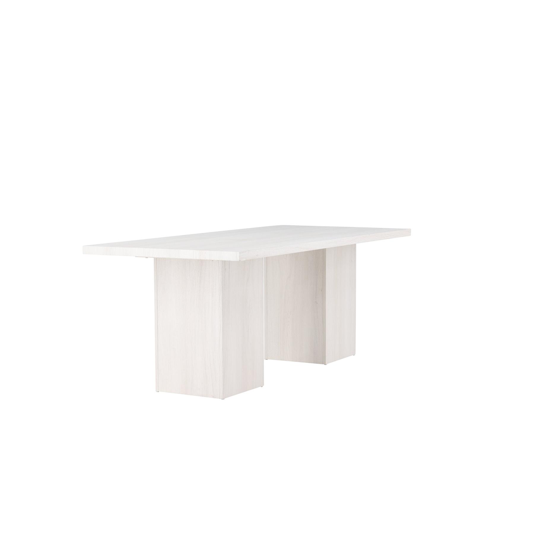 Rebellenclub Fredrikshamn Eetkamertafel - 200x75cm - Wit