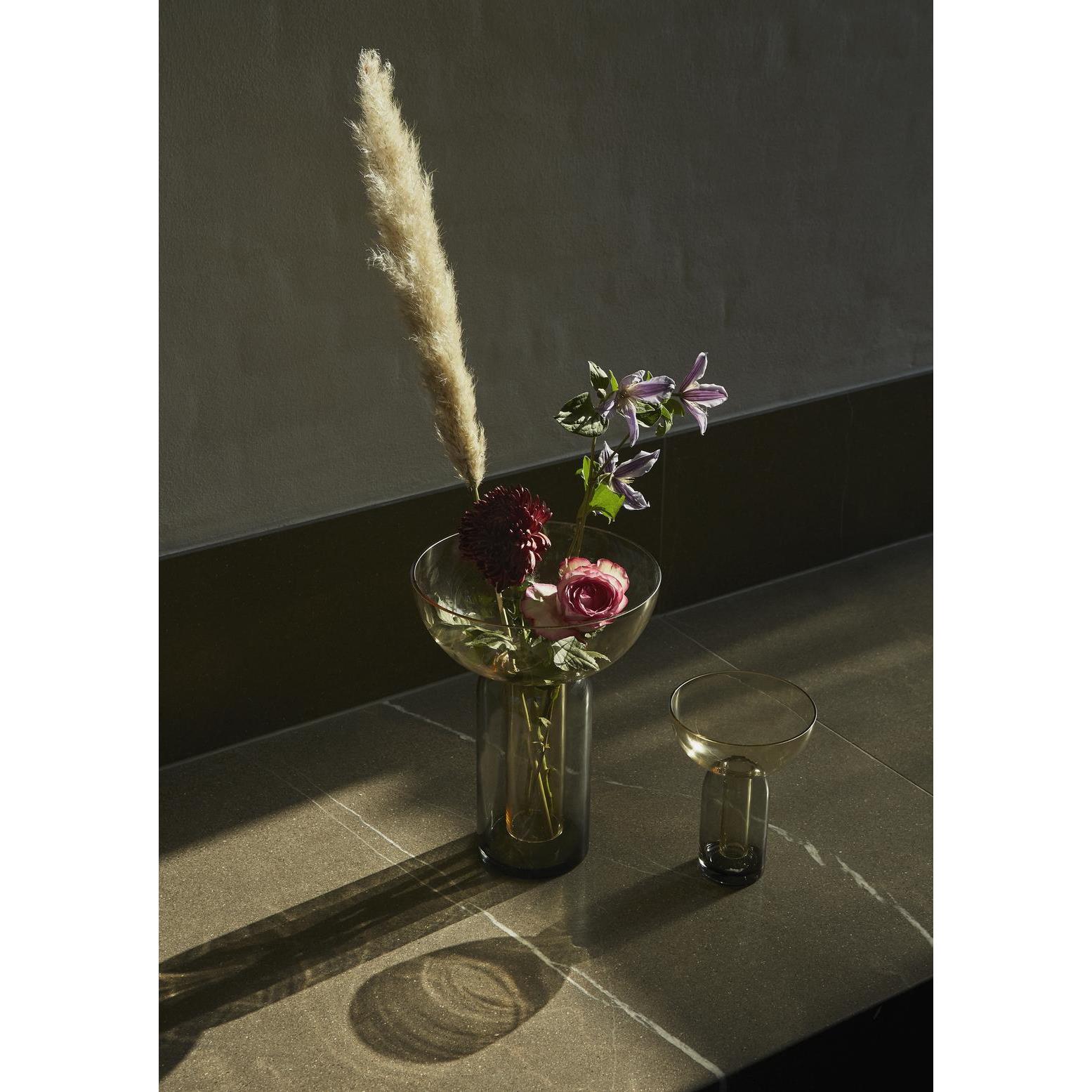 AYTM Torus vaas large zwart|rose