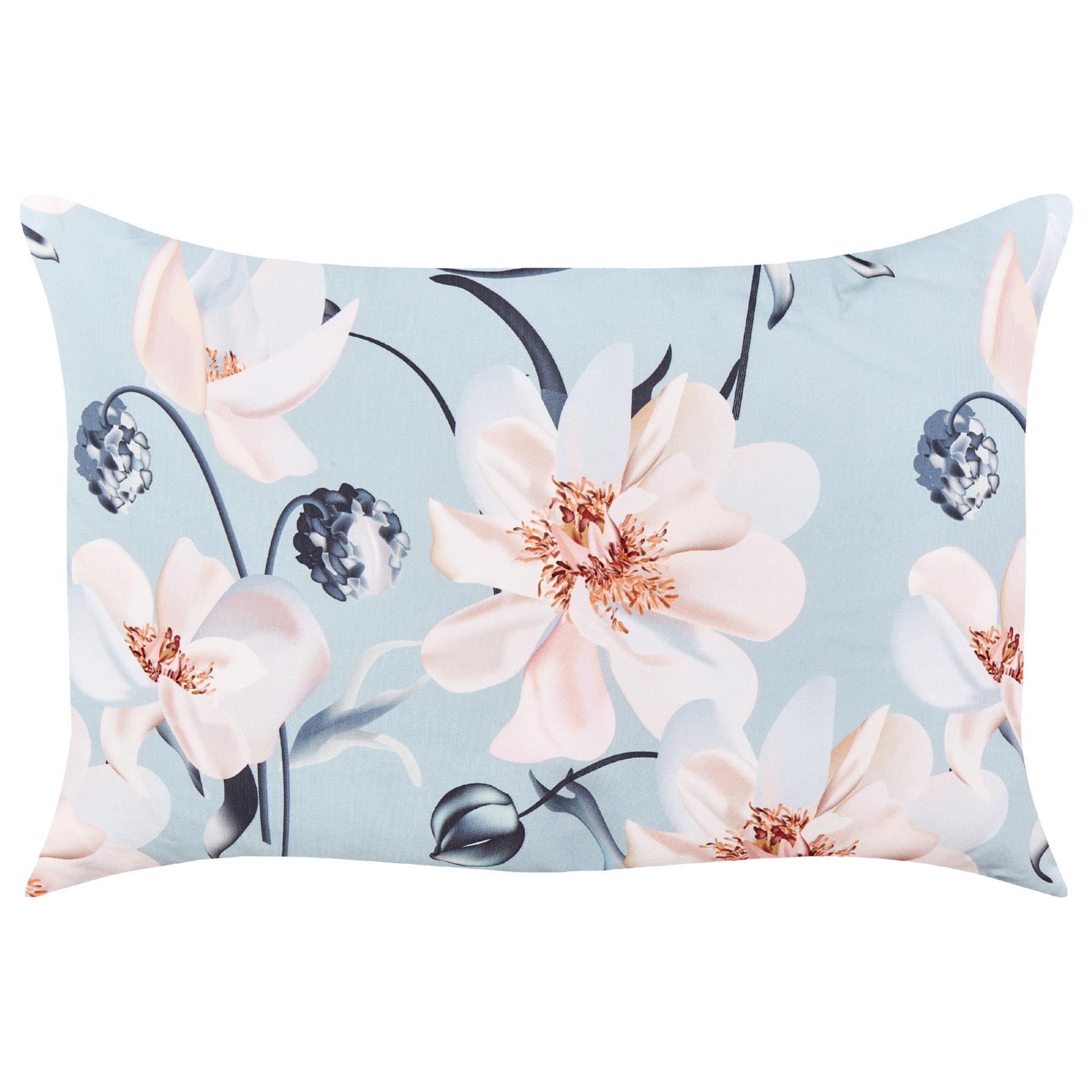 Beliani-APRICALE-Tuinkussen set van 2-Blauw-40 x 60 cm-Polyester