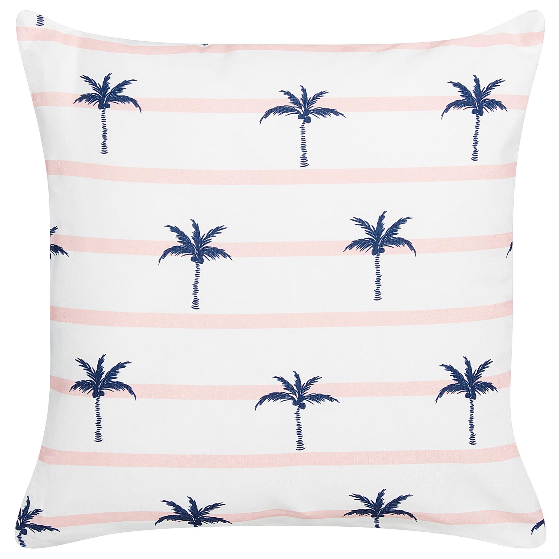 Beliani-MOLTEDO-Tuinkussen set van 2-Wit-45 x 45 cm-Polyester
