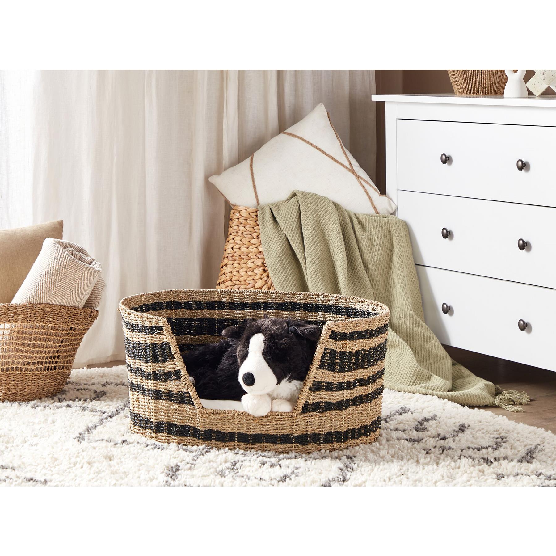 Beliani - DURBAN - Dierenbed - Natuurlijk - Zeegras