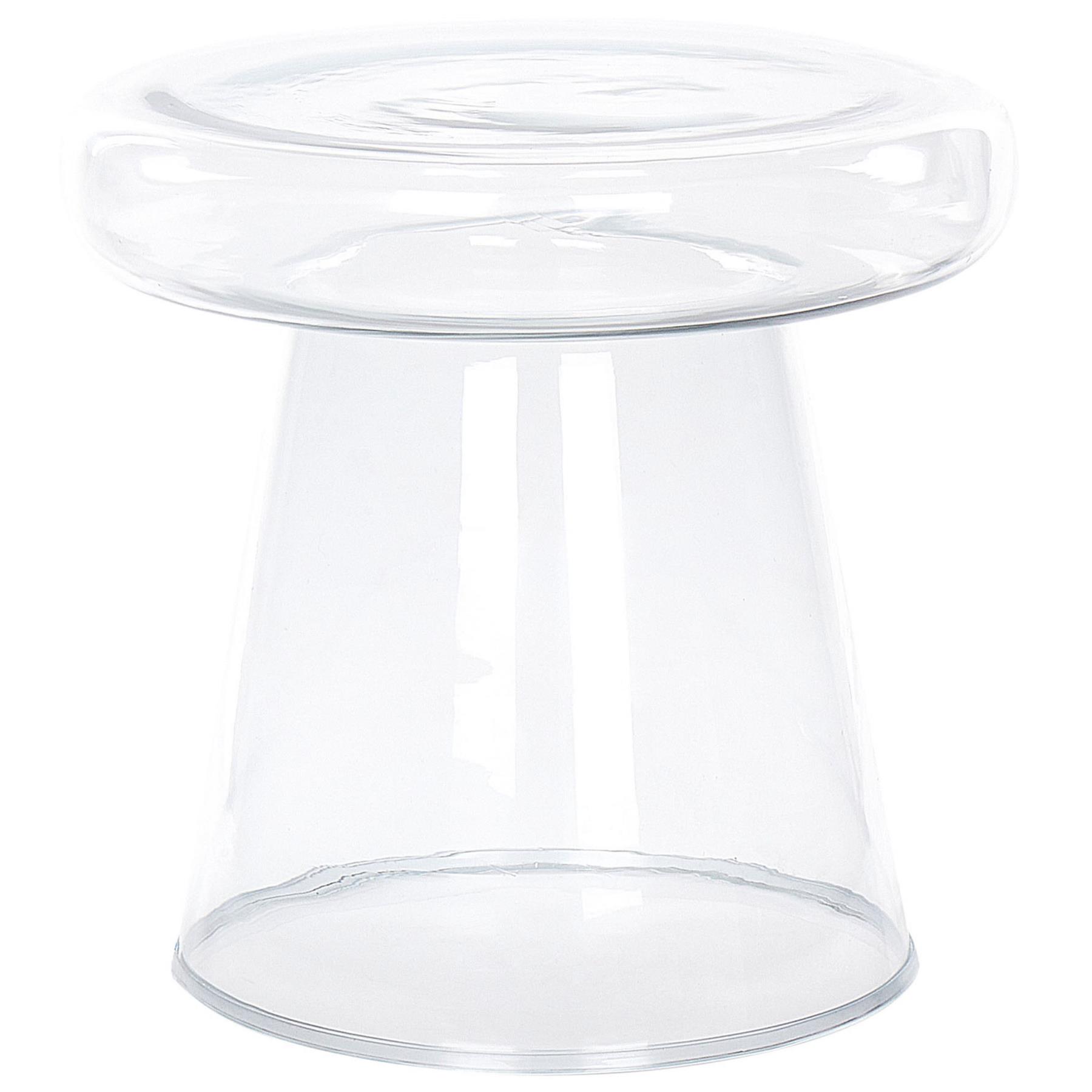 Beliani - CALDERA - Bijzettafel - Transparant - Glas