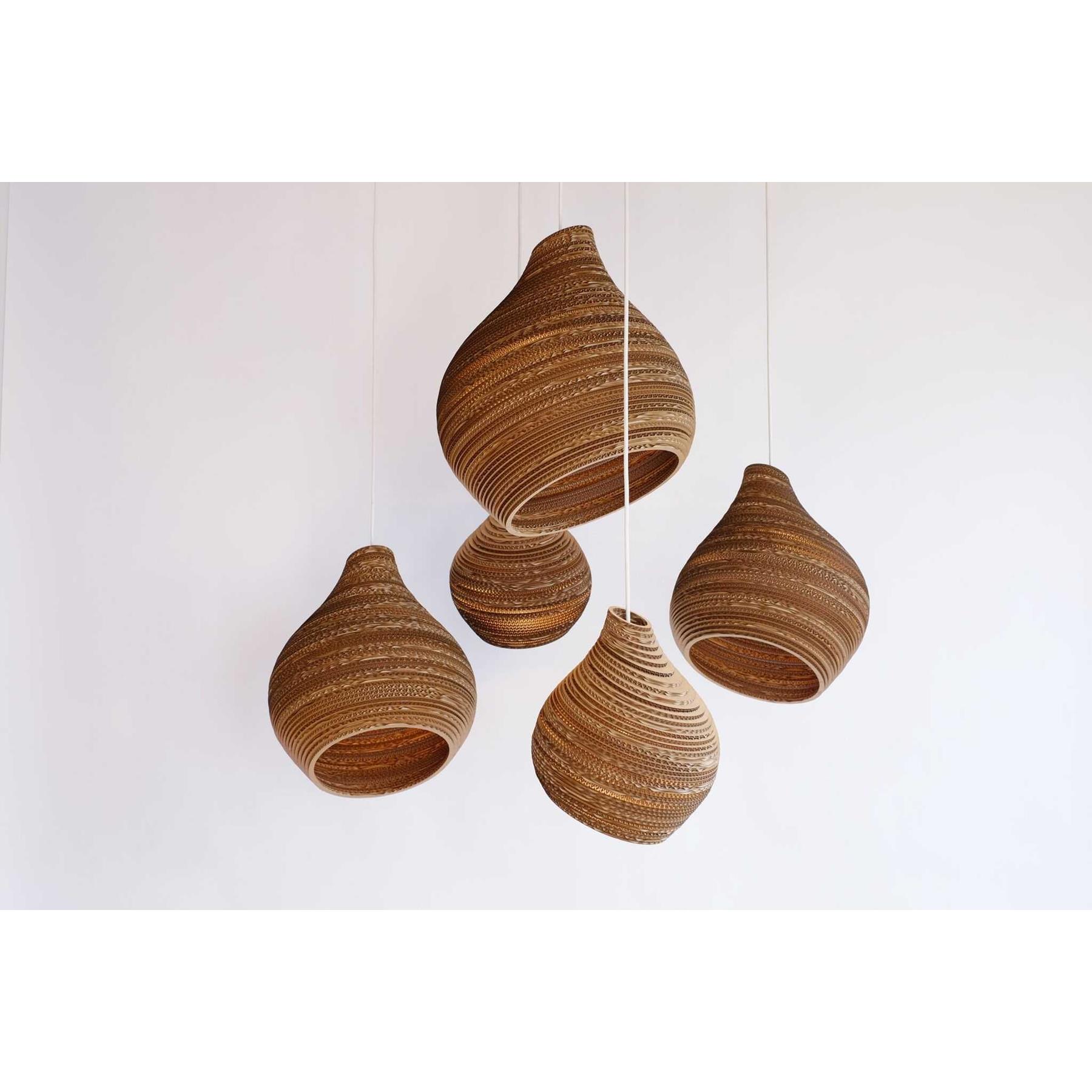 Graypants Scraplights Hive Ø12 hanglamp Ø30 naturel