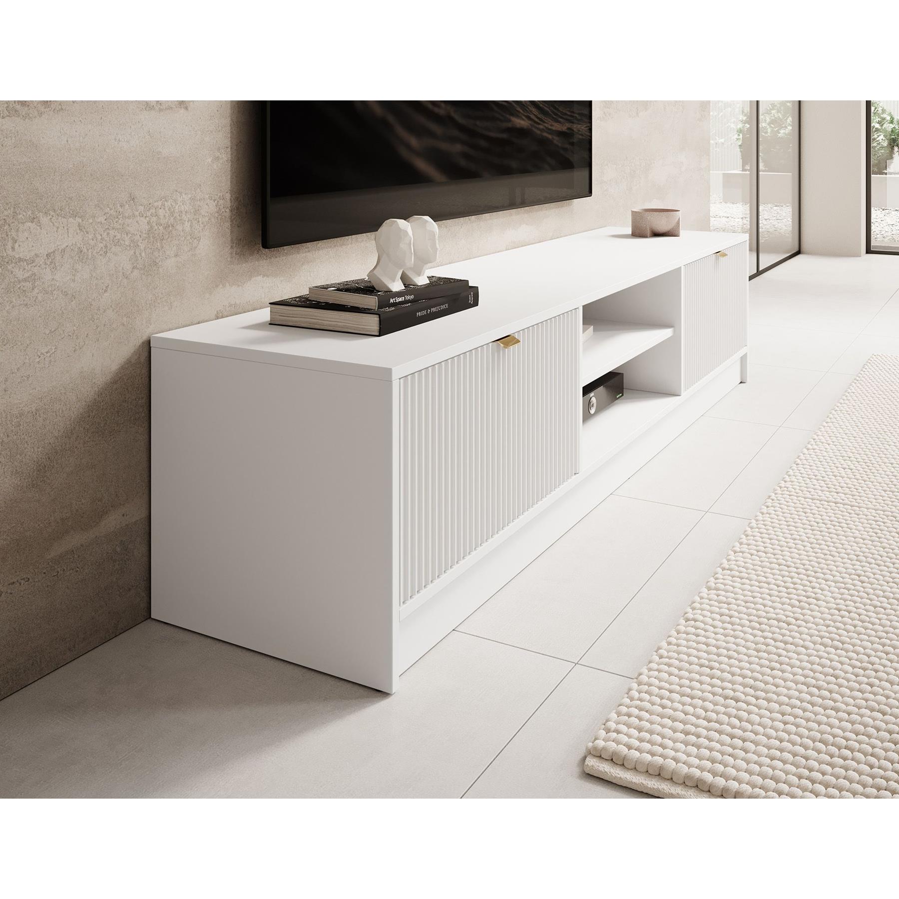 Meubella TV-Meubel Tavares - Wit - 180 cm