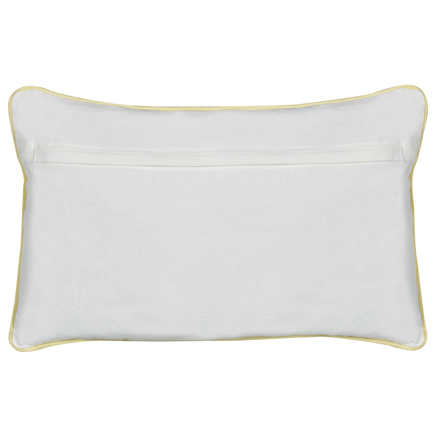 Beliani - ARALES - Sierkussen set van 2 - Grijs - 30 x 50 cm - Katoen