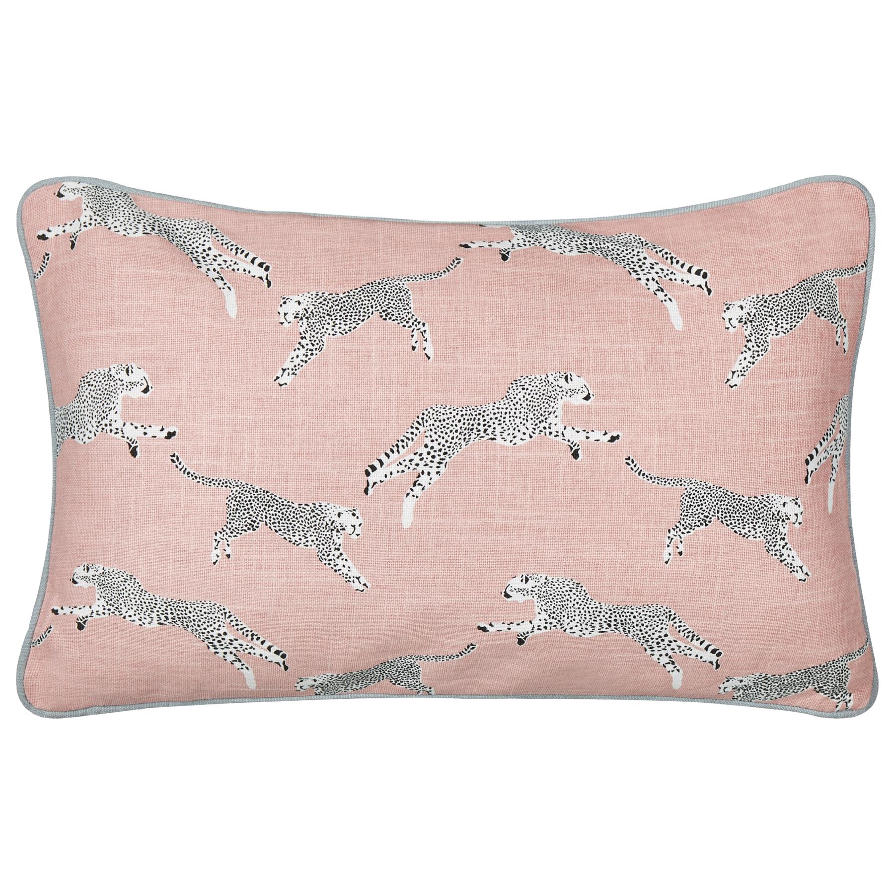 Beliani - ARALES - Sierkussen set van 2 - Roze - 30 x 50 cm - Katoen