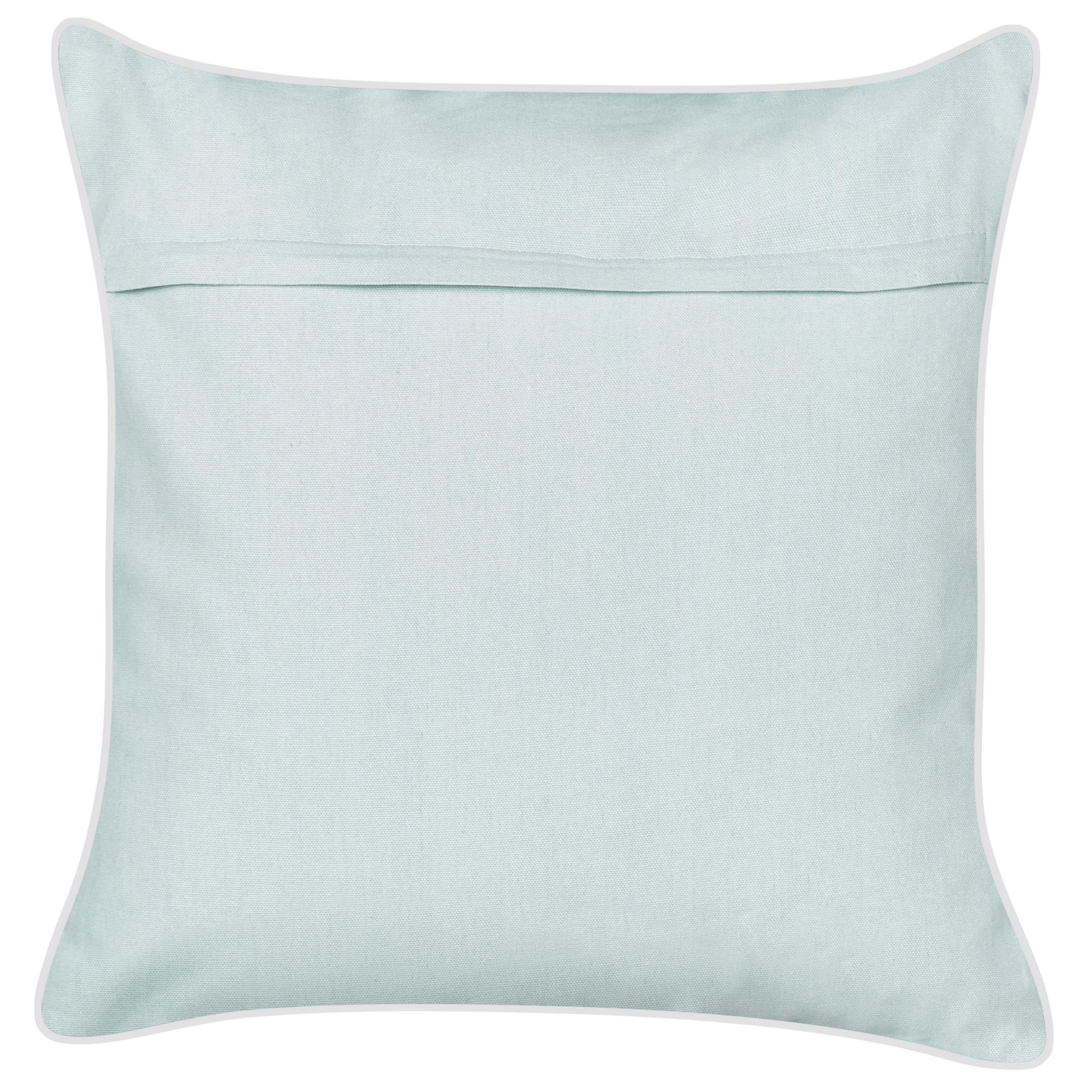 Beliani-BOSSIELLA-Sierkussen set van 2-Blauw-45 x 45 cm-Fluweel