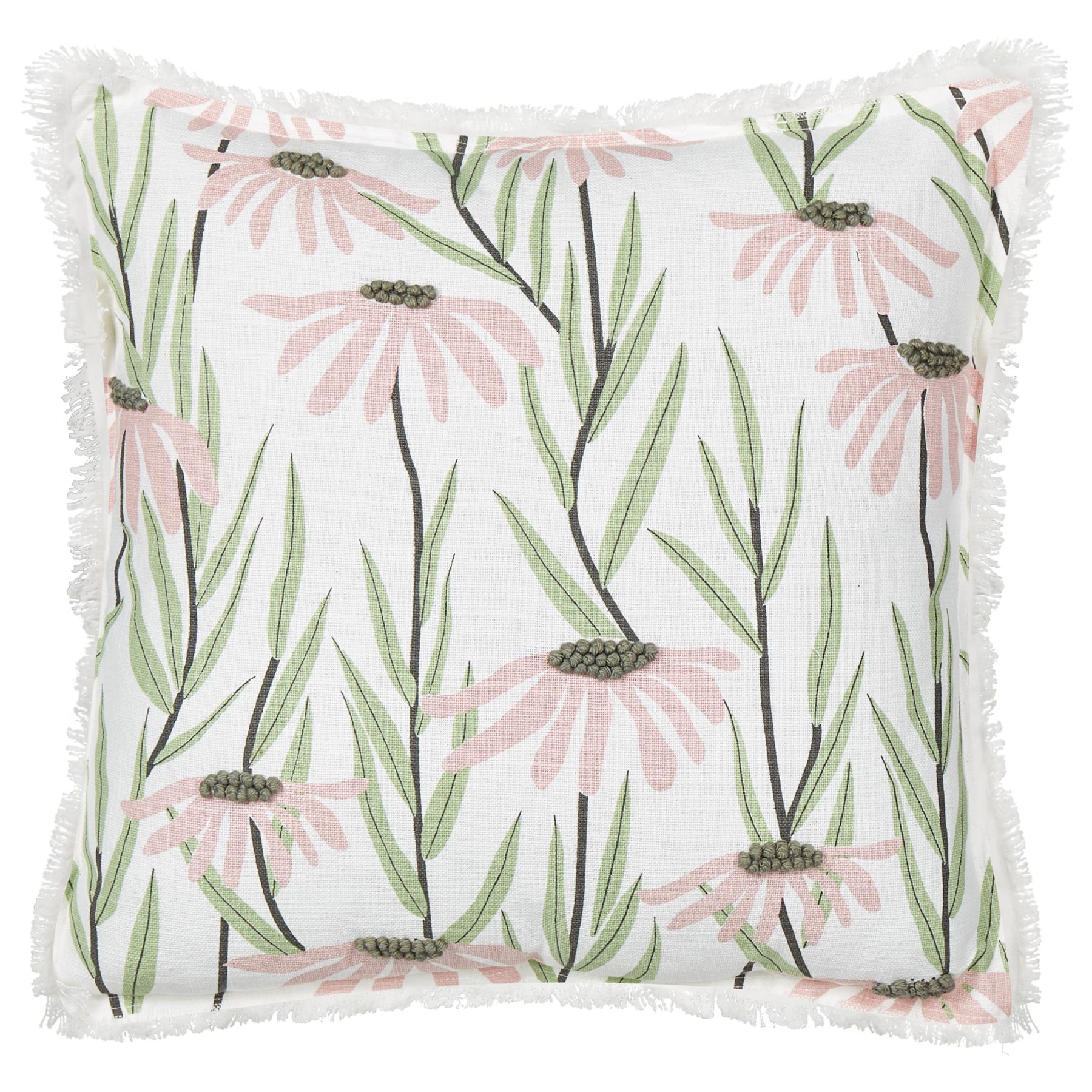 Beliani-GYNURA-Sierkussen set van 2-Meerkleurig-45 x 45 cm-Katoen