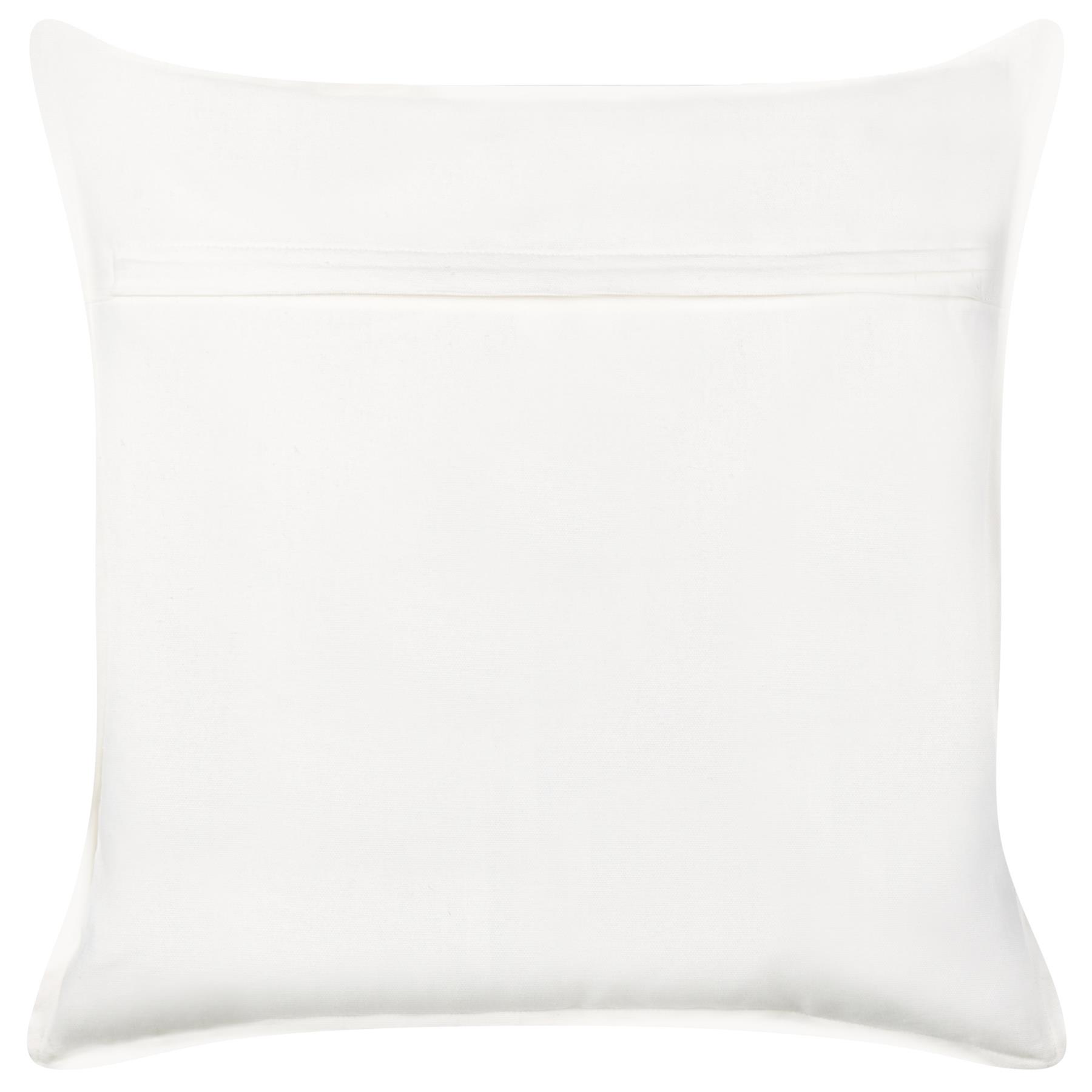 Beliani - CORALIUM - Sierkussen set van 2 - Wit- 45 x 45 cm - Katoen