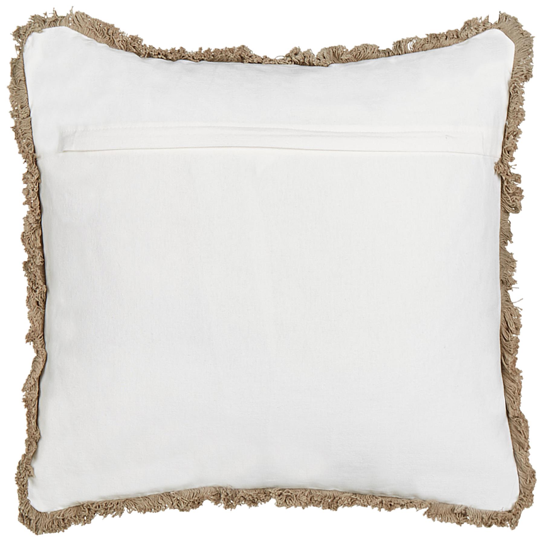 Beliani-PSILOTALES-Sierkussen set van 2-Beige-45 x 45 cm-Katoen