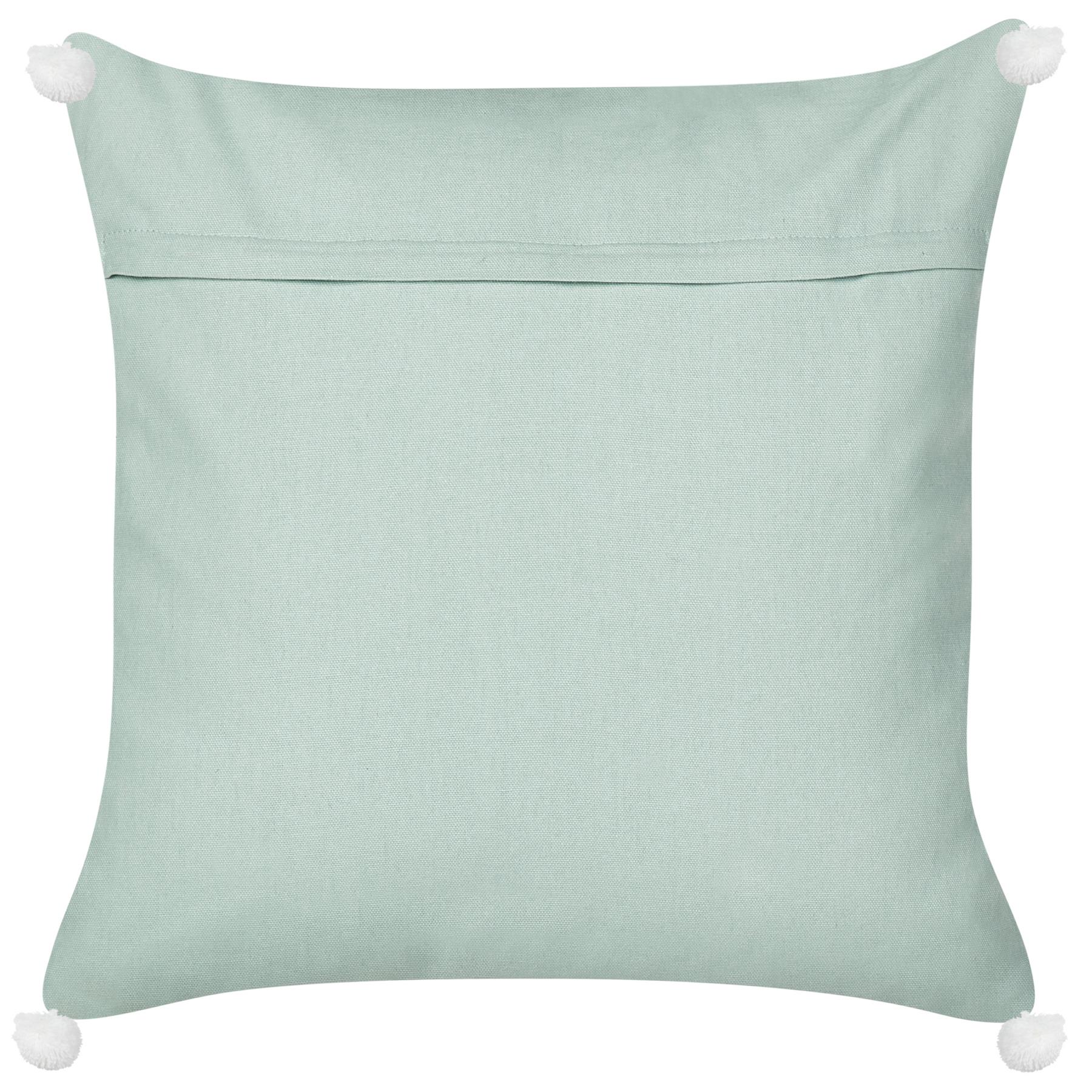 Beliani-NORI-Sierkussen set van 2-Mintgroen-45 x 45 cm-Fluweel