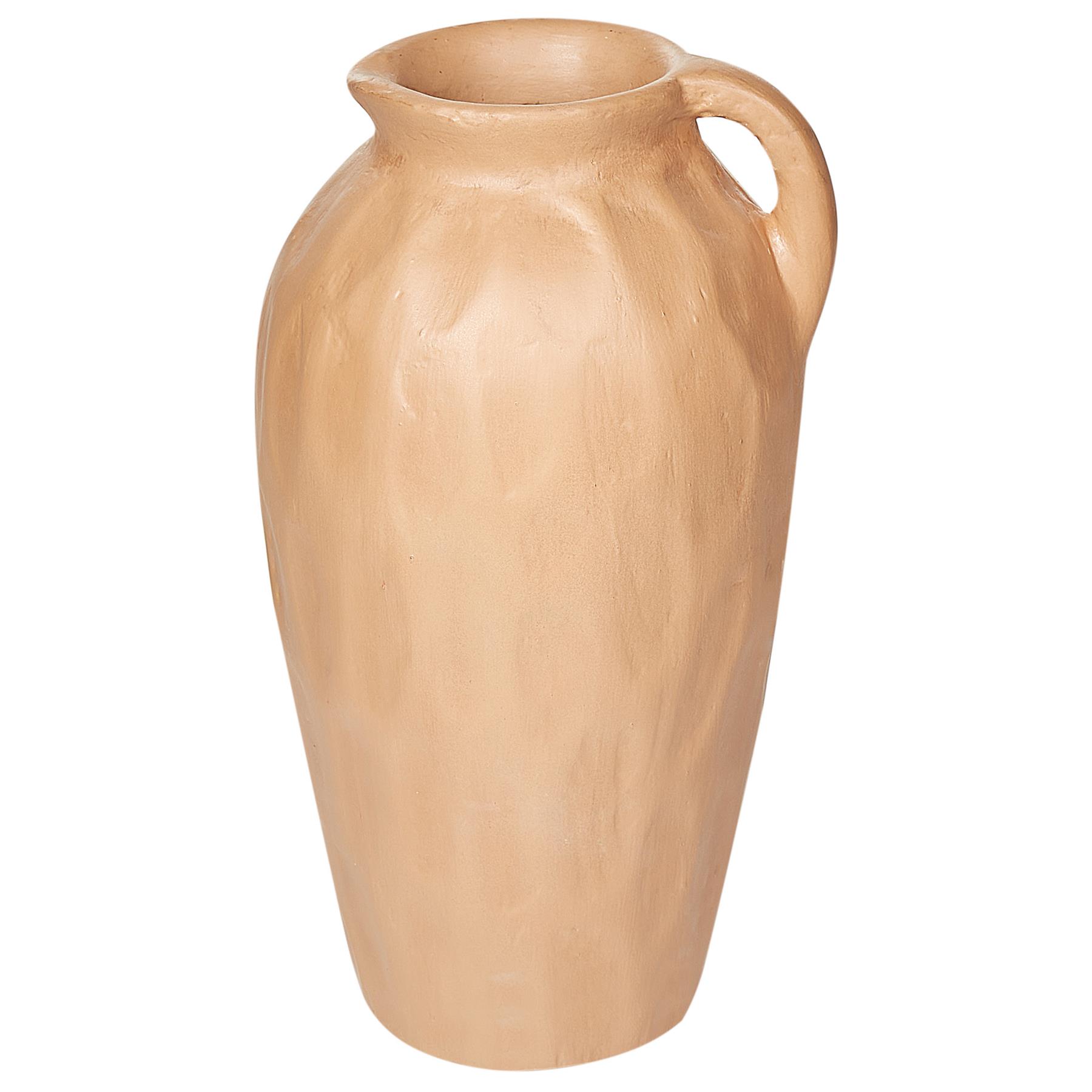 Beliani - TAIPING - Decoratieve vaas - Oranje - Terracotta