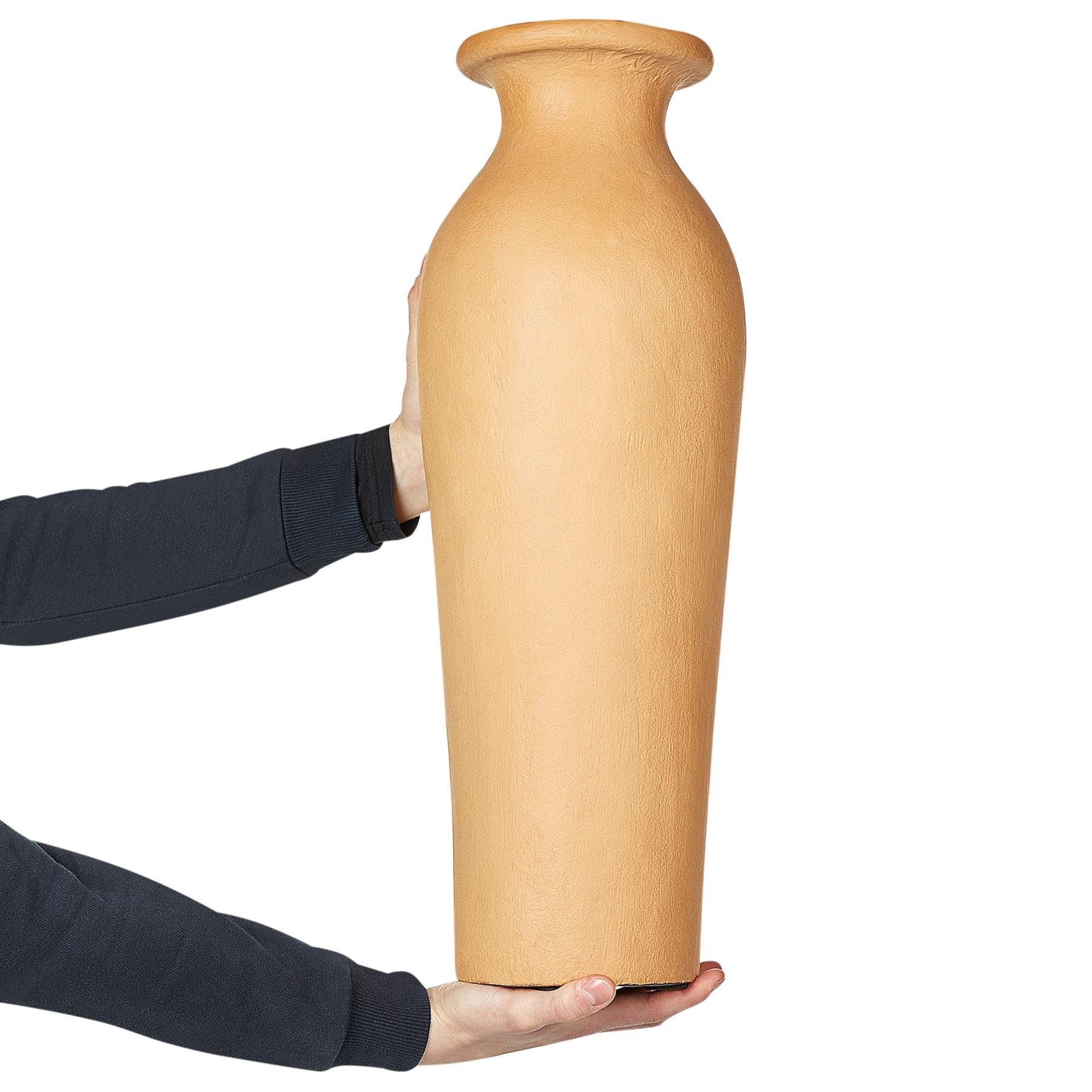 Beliani - MUAR - Decoratieve vaas - Oranje - Terracotta