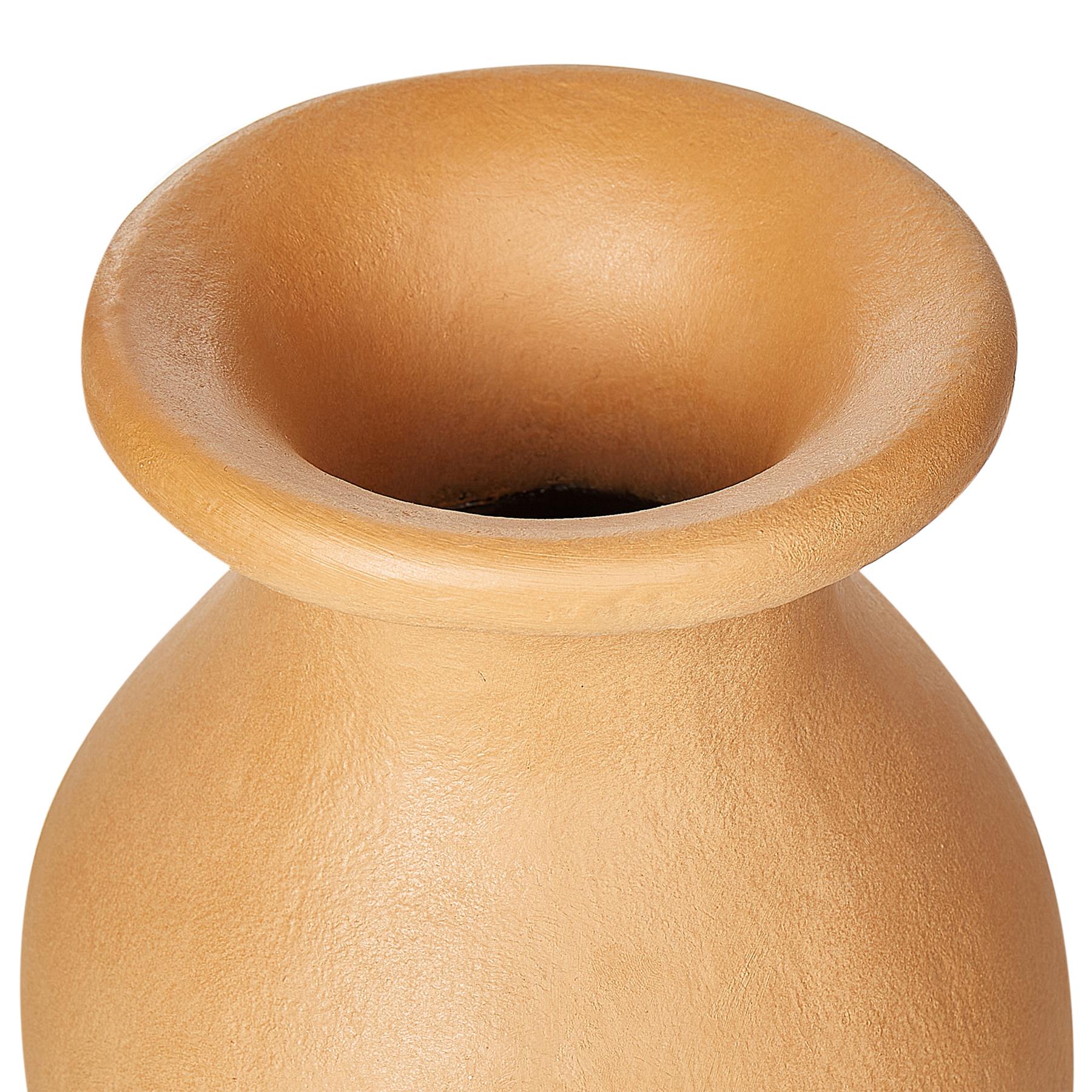 Beliani - MUAR - Decoratieve vaas - Oranje - Terracotta