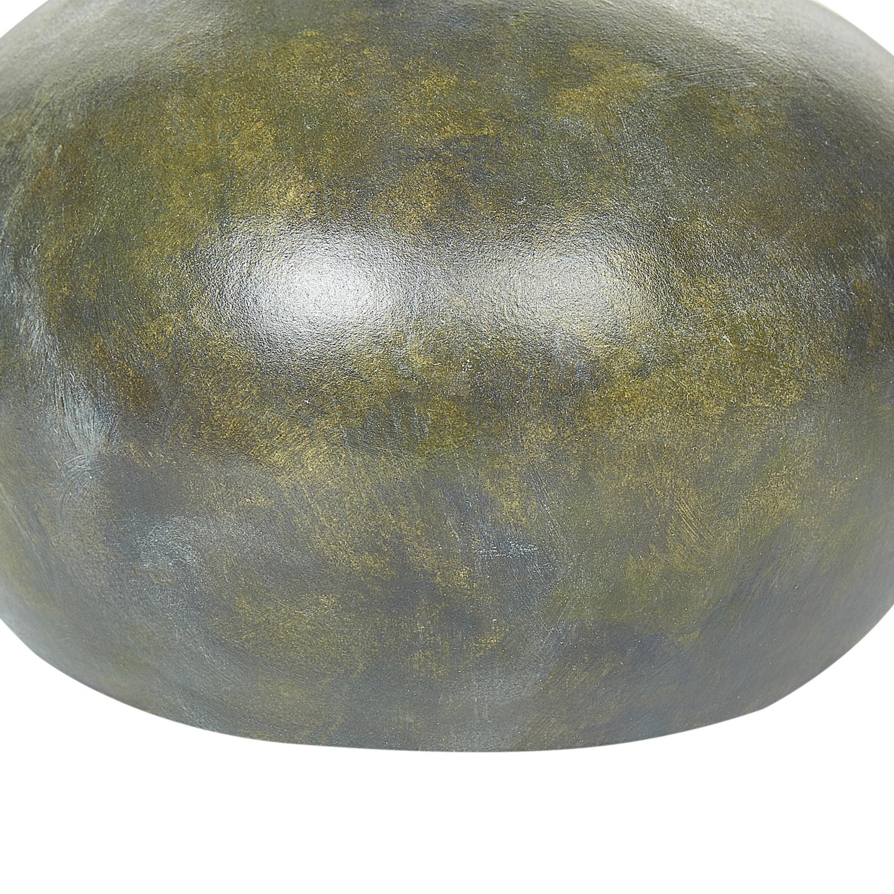 Beliani - KLANG - Decoratieve vaas - Grijs|Goud - Terracotta