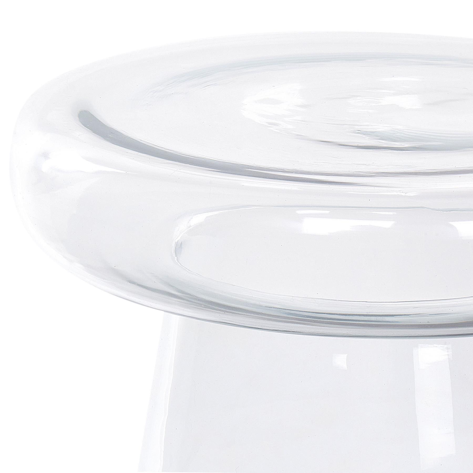 Beliani - CALDERA - Bijzettafel - Transparant - Glas